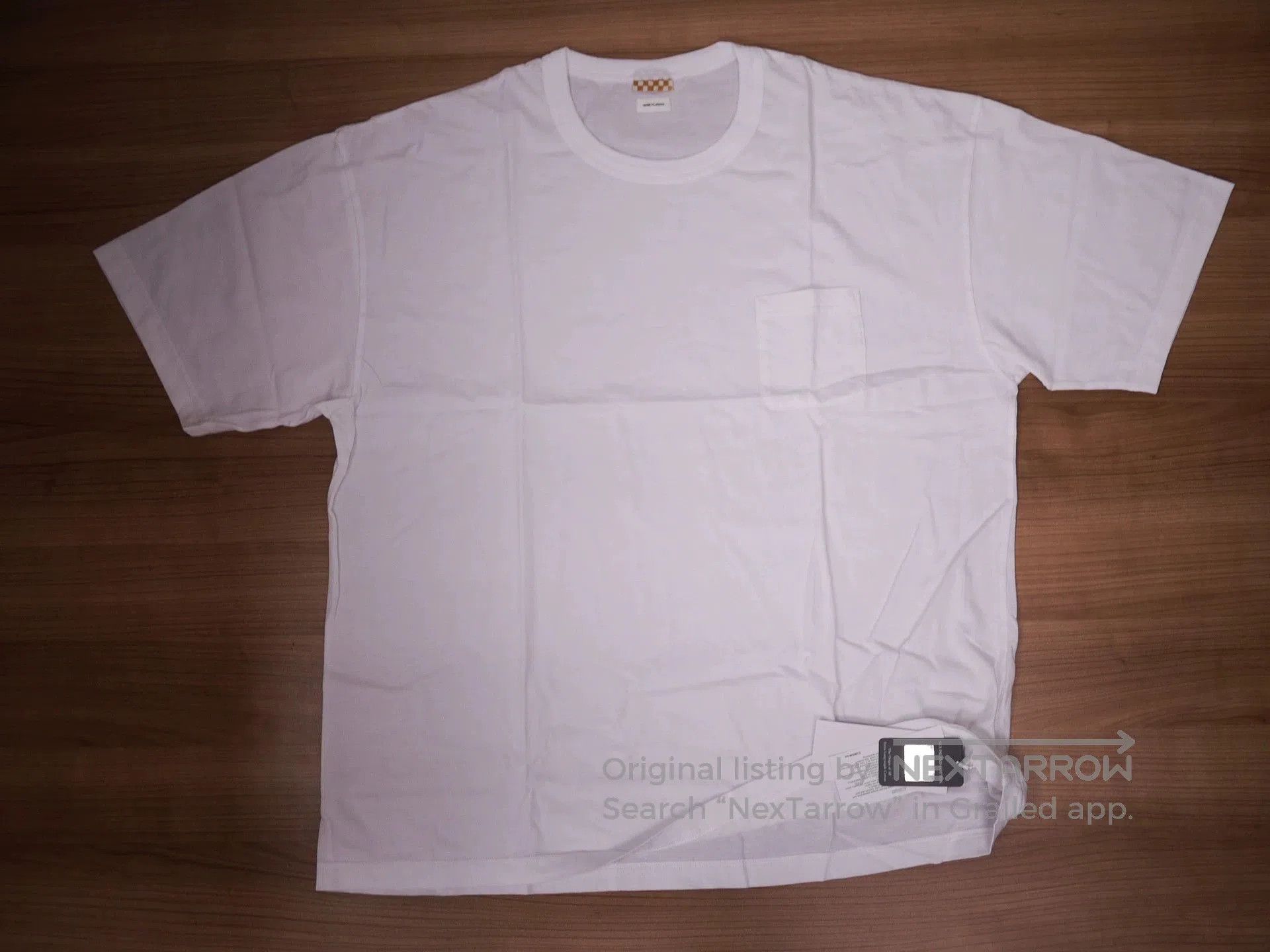 Visvim White Short-Sleeve Pocket T-Shirt. Size US XXL / EU 58 / 5 - 1 Thumbnail
