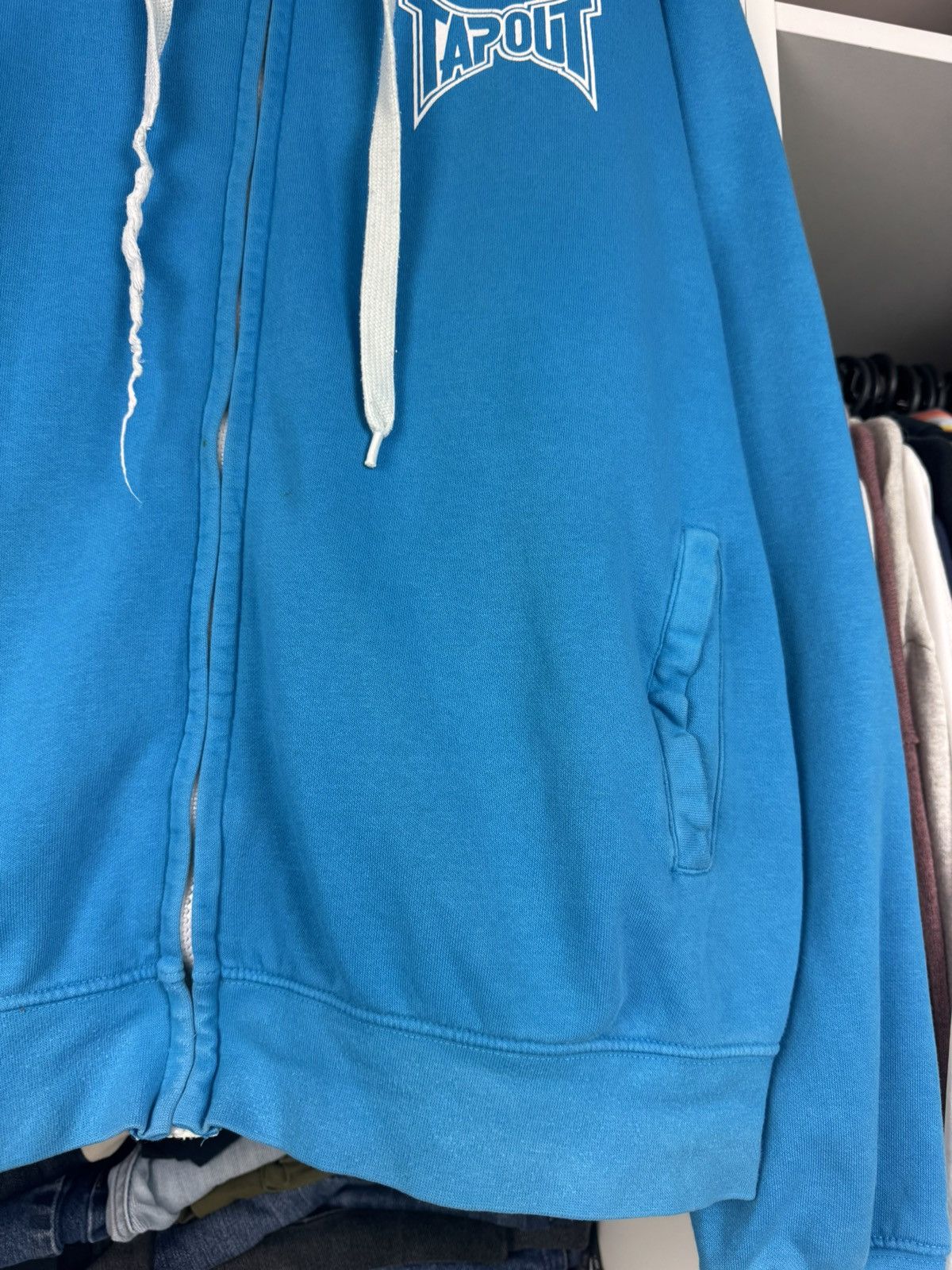 Tapout Tapout Underdogs Graphic Zip-Up Hoodie Y2K MMA Fighter Size US M / EU 48-50 / 2 - 7 Thumbnail