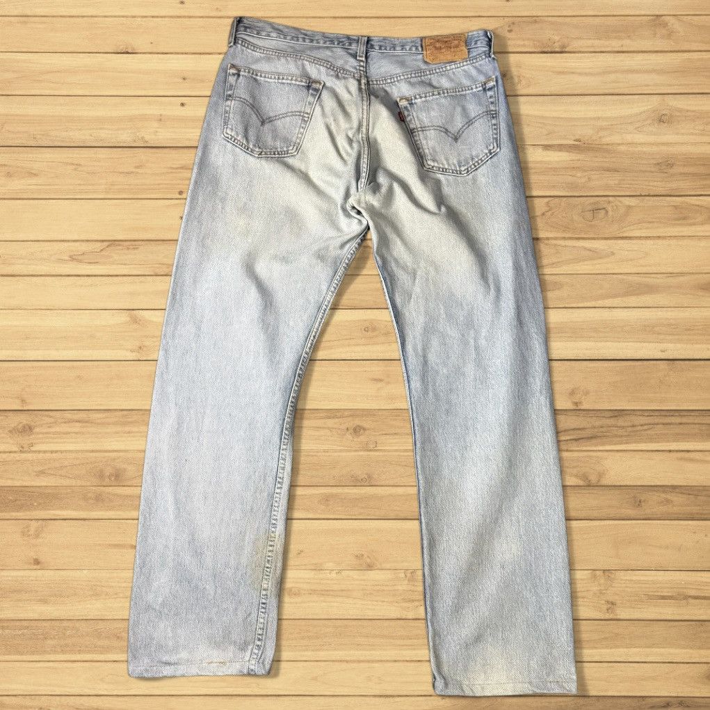 Vintage 90s Levis 501 Aging Faded Denim W36