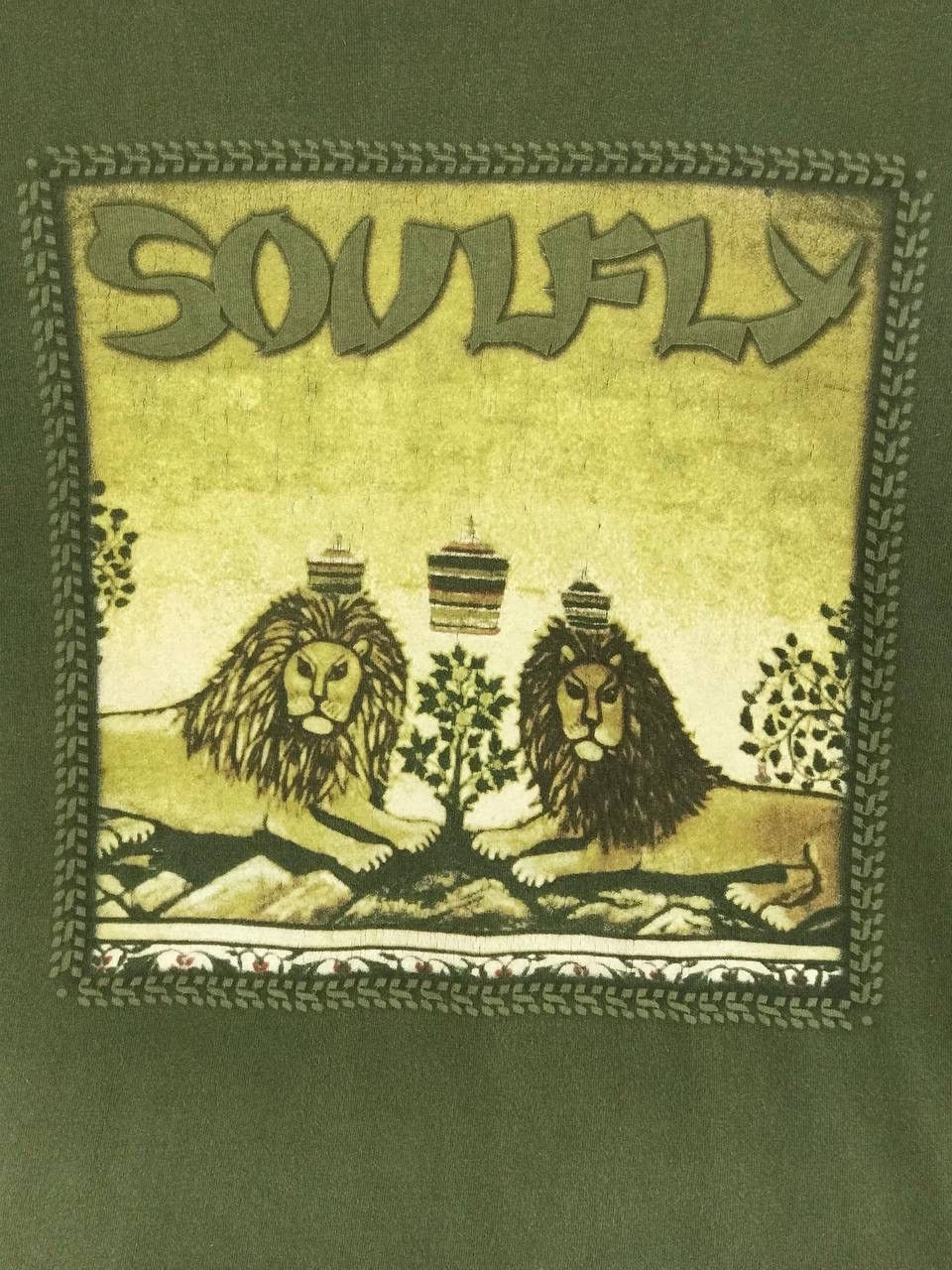 Band Tees × Vintage vintage Soulfly band rock heavy metal Size US M / EU 48-50 / 2 - 4 Thumbnail