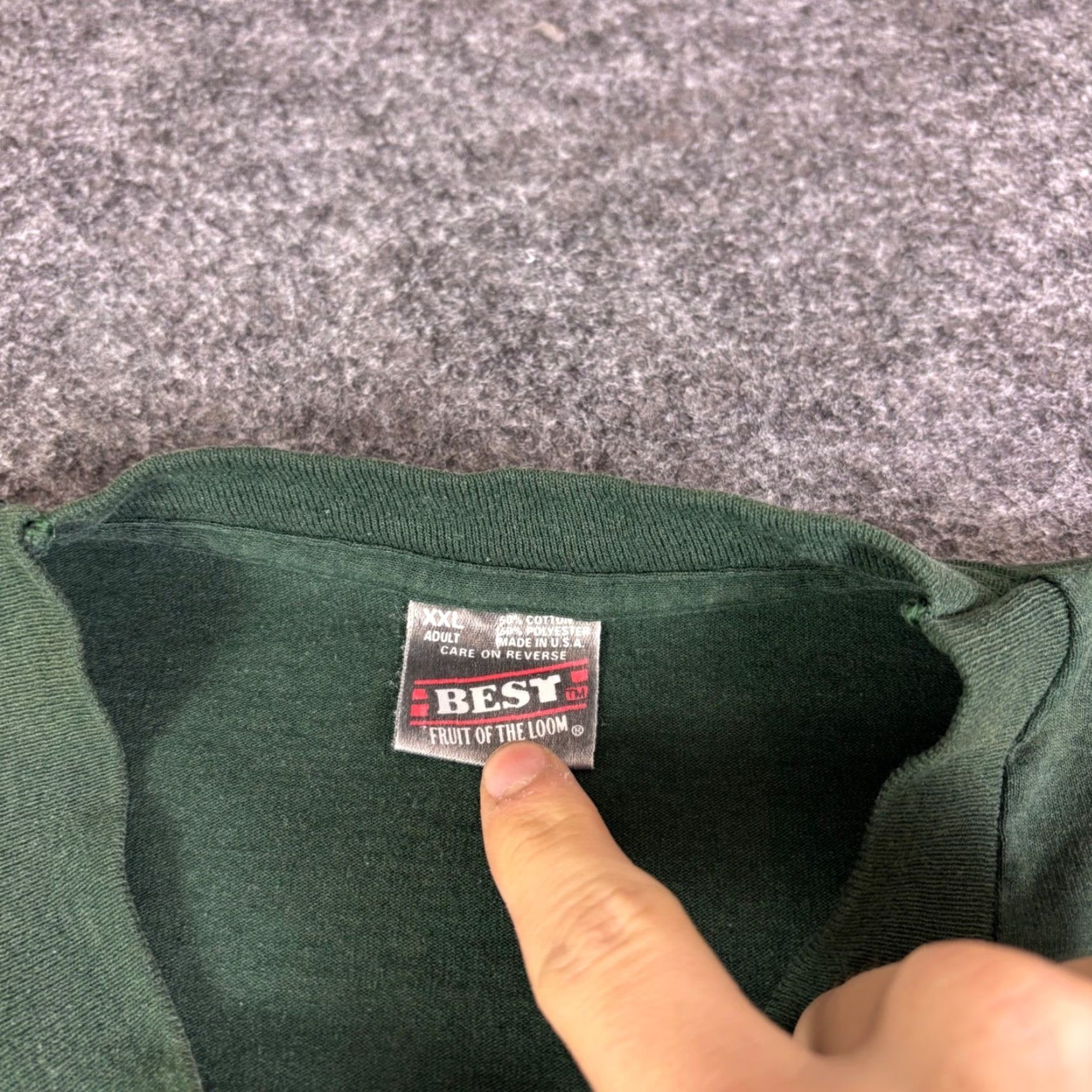 Fruit Of The Loom VINTAGE York Archers Graphic T Shirt Green Mens XXL Fruit of the Loom USA Animals 101 Dalmatians Size US XXL / EU 58 / 5 - 5 Thumbnail