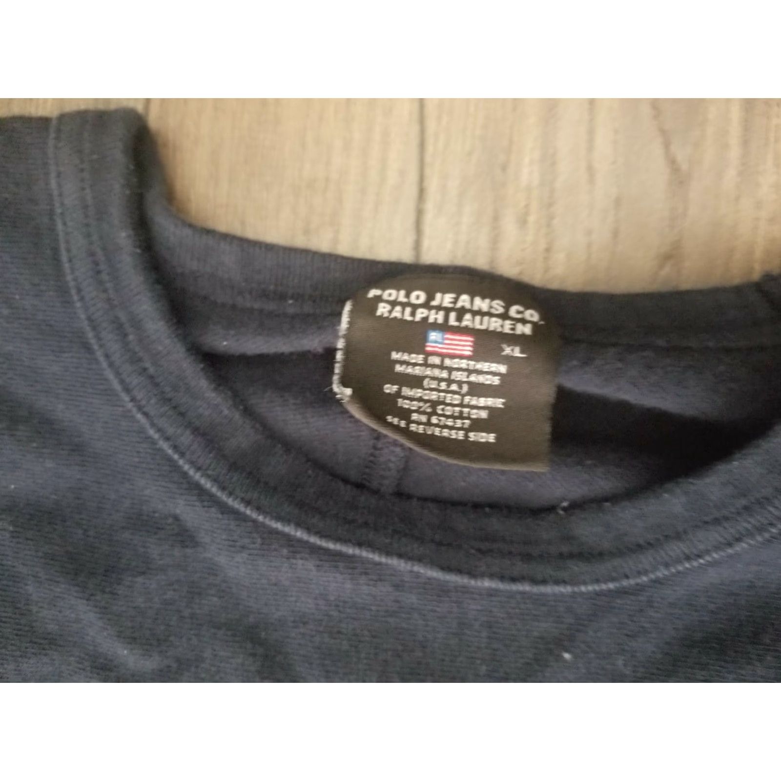 Vintage VINTAGE Polo Jeans Co Ralph Lauren Long Sleeve Rugby Shirt Men XL Blue 90s USA Graphic Size US XL / EU 56 / 4 - 3 Thumbnail