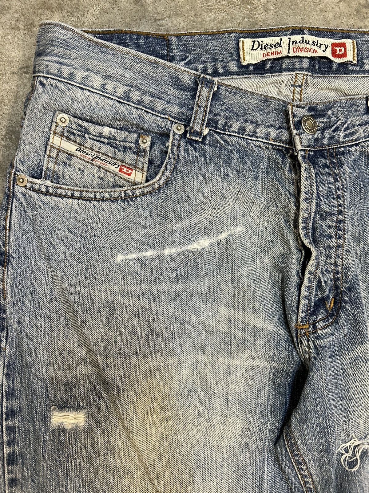 Diesel Diesel Straight Cut Vintage Jeans Denim Size US 36 / EU 52 - 7 Thumbnail