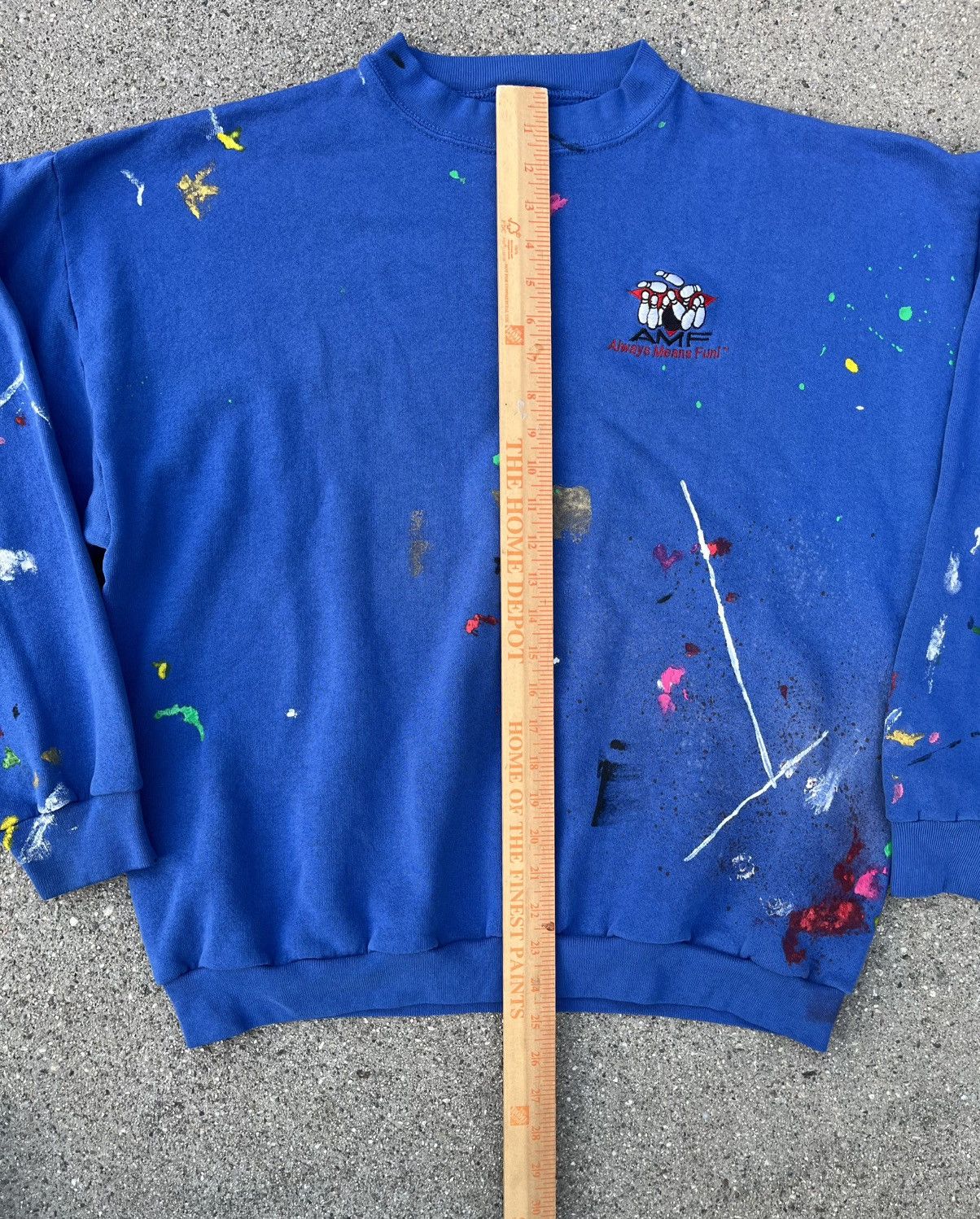 Vintage Vintage AMF Bowling Crewneck Sweatshirt Always Means Fun Size US L / EU 52-54 / 3 - 5 Thumbnail
