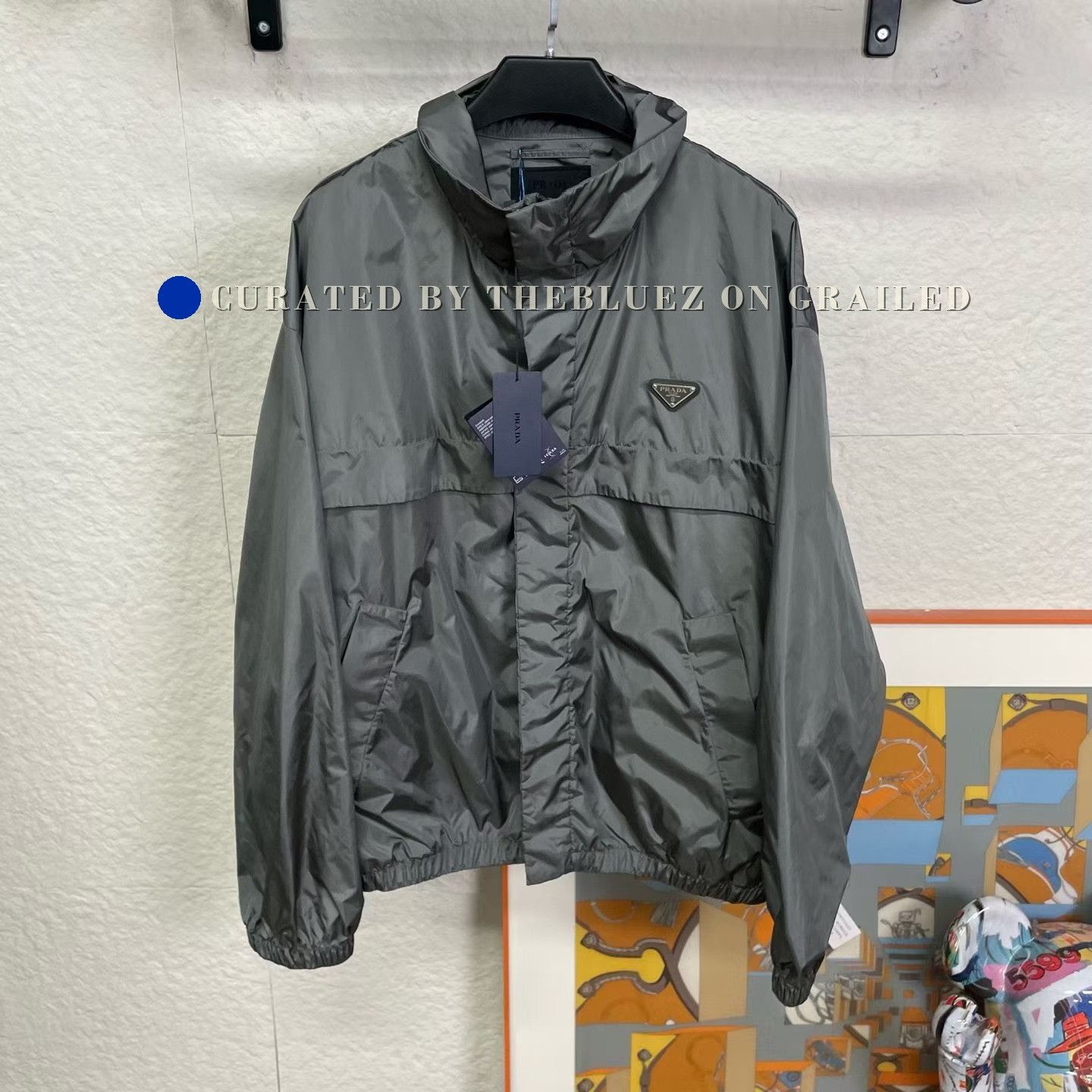 Prada Prada 2024 New Nylon Triangle Logo Jacket Size US M / EU 48-50 / 2 - 1 Thumbnail