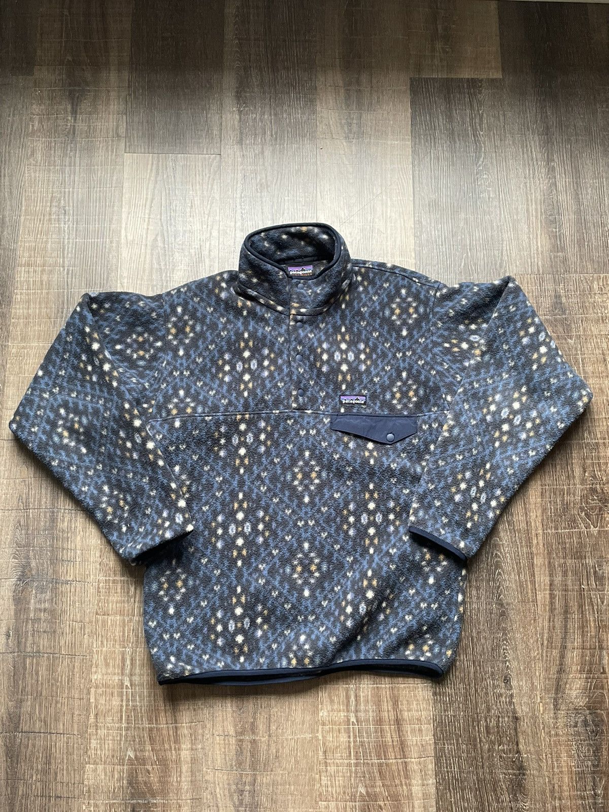 Patagonia Leopard Snap Fleece Size US M / EU 48-50 / 2 - 1 Thumbnail