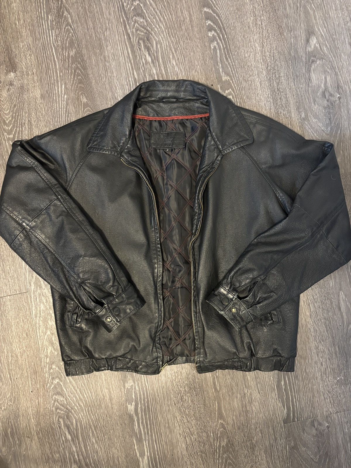 St. Johns Bay Vintage St. Johns Bay men’s black genuine Leather Jacket Size US M / EU 48-50 / 2 - 4 Thumbnail
