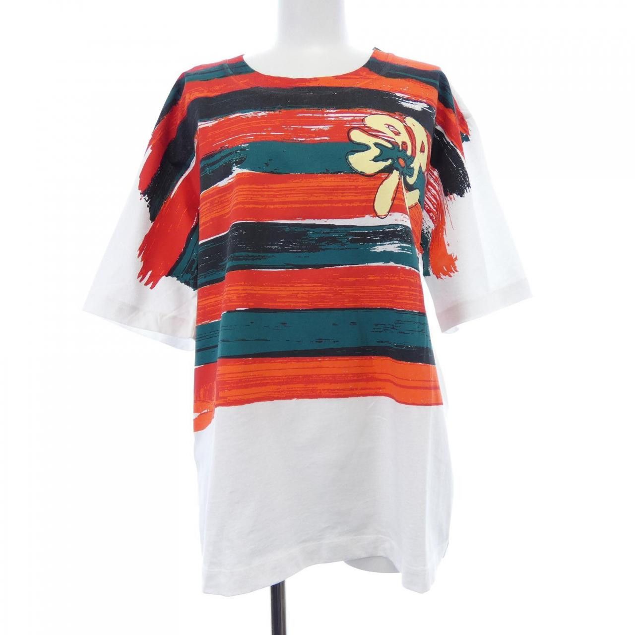 Marni Marni Marni Cotton T Shirt Textile T-Shirts THJE022OP2 DUTY FREE for USA Size ONE SIZE - 1 Thumbnail