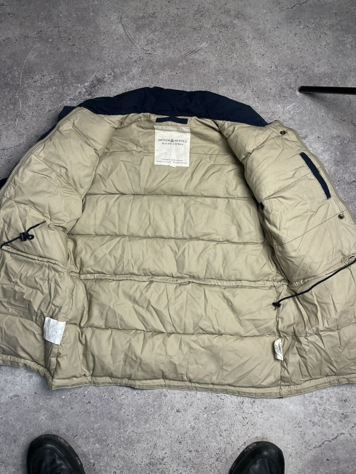 Denim & Supply Ralph Lauren Denim & Supply Ralph Lauren Blue Puffer Down Jacket Men's S Size US S / EU 44-46 / 1 - 7 Thumbnail