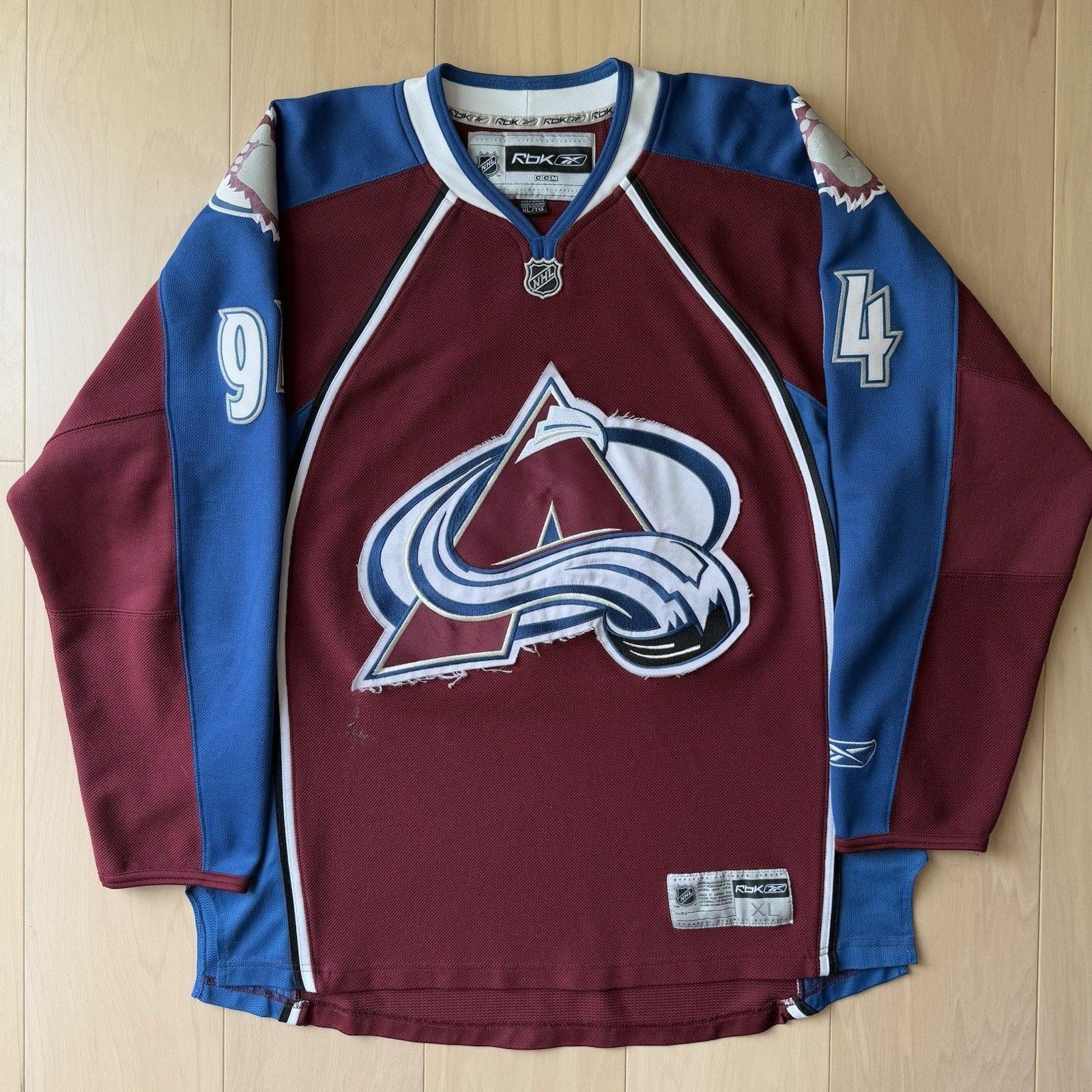 NHL × Reebok Ryan Smyth Colorado Avalanche Jersey XL Maroon NHL Size US XL / EU 56 / 4 - 2 Thumbnail