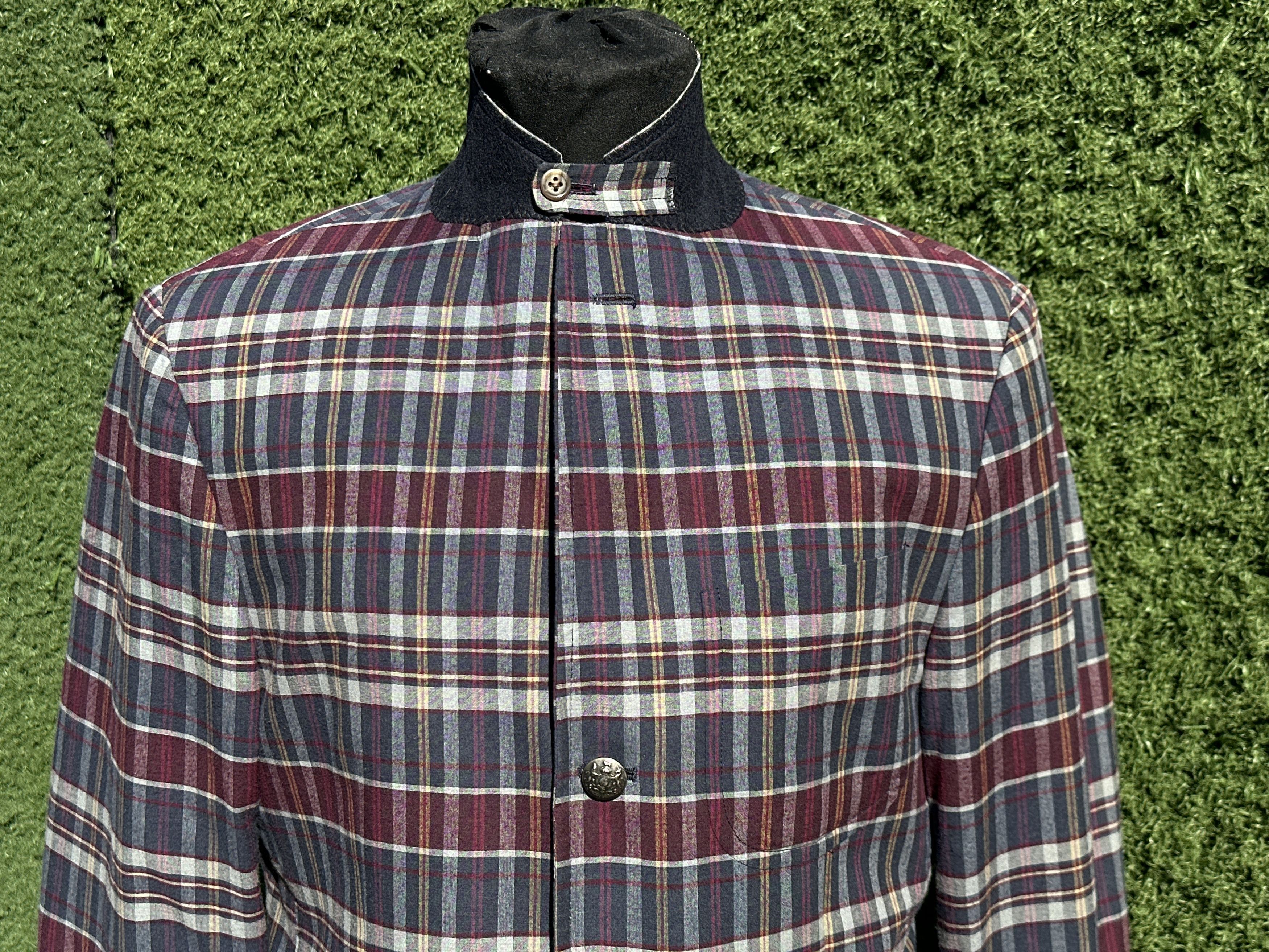 Polo Ralph Lauren Polo Ralph Lauren Plaid Convertible Collar Sport Blazer 52R Size 52R - 6 Thumbnail