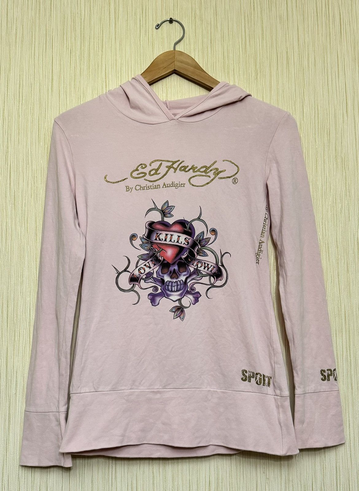 Christian Audigier × Ed Hardy × Vintage Ed Hardy Vintage Christian Audigier Y2K hoodie Size M / US 6-8 / IT 42-44 - 3 Thumbnail