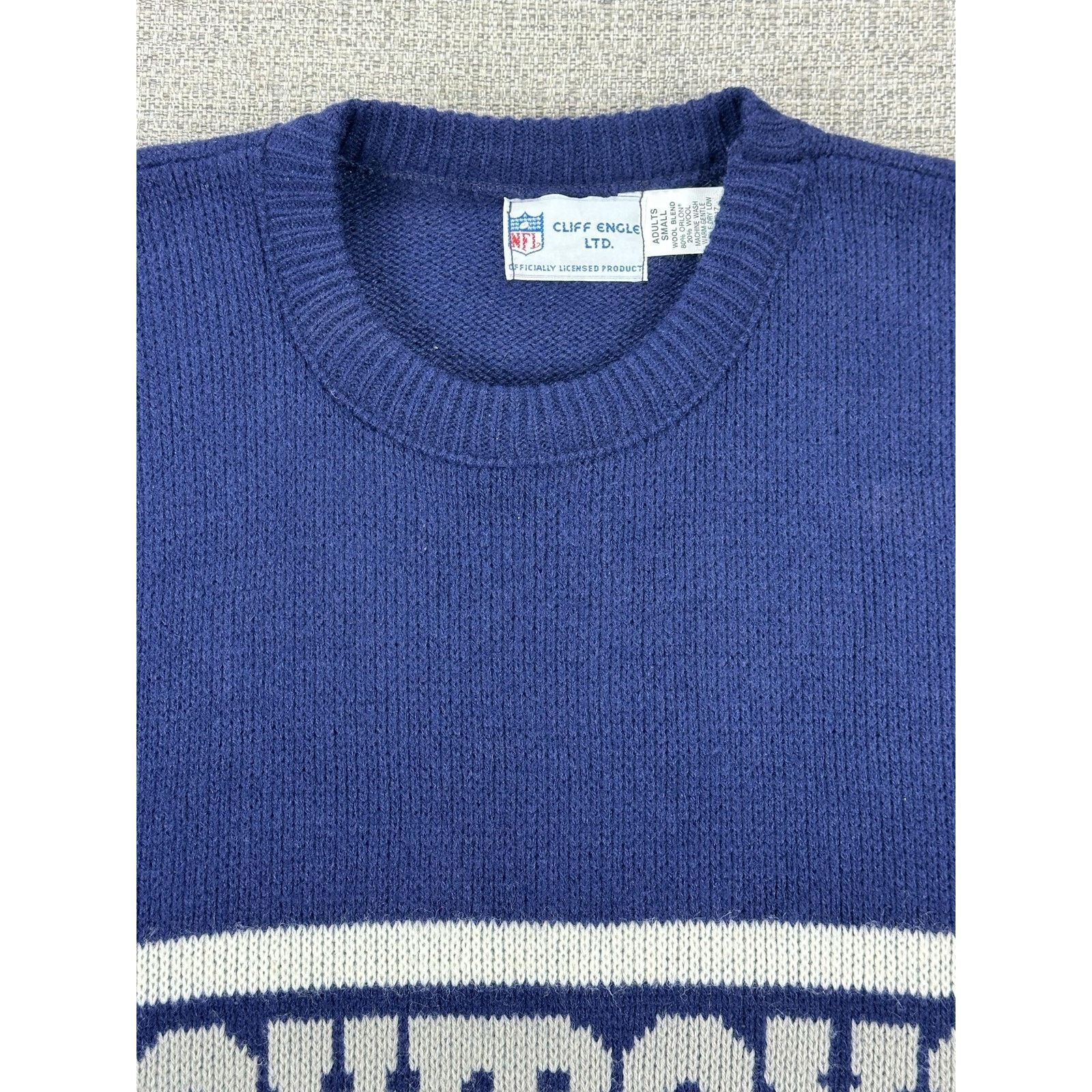 Other Dallas Cowboys Sweater Small Blue NFL Cliff Engle 90s USA Size US S / EU 44-46 / 1 - 7 Thumbnail
