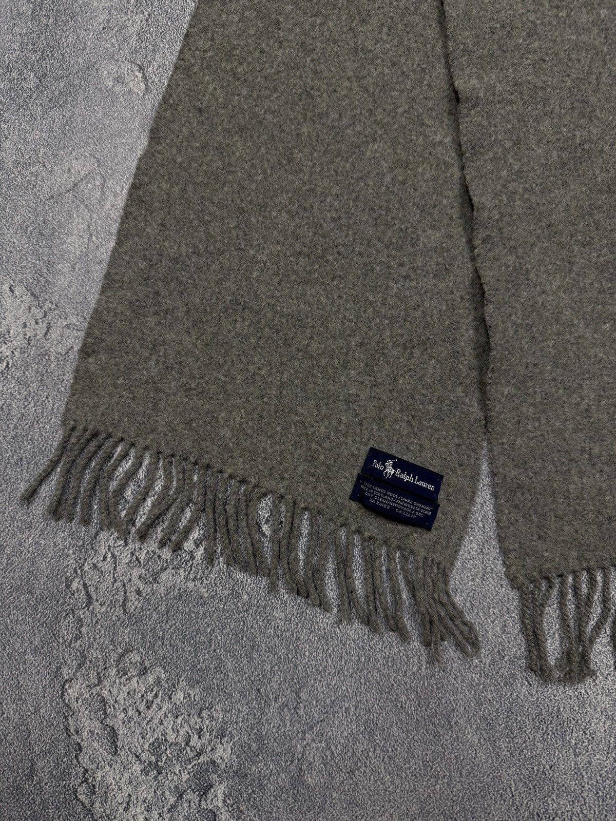 Polo Ralph Lauren Vintage Pony Logo Polo Ralph Lauren Scarf Size ONE SIZE - 4 Thumbnail