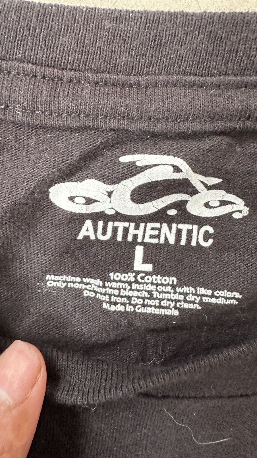 West Coast Choppers ORANGE COUNTY CHOPPERS TEE Size US L / EU 52-54 / 3 - 4 Thumbnail