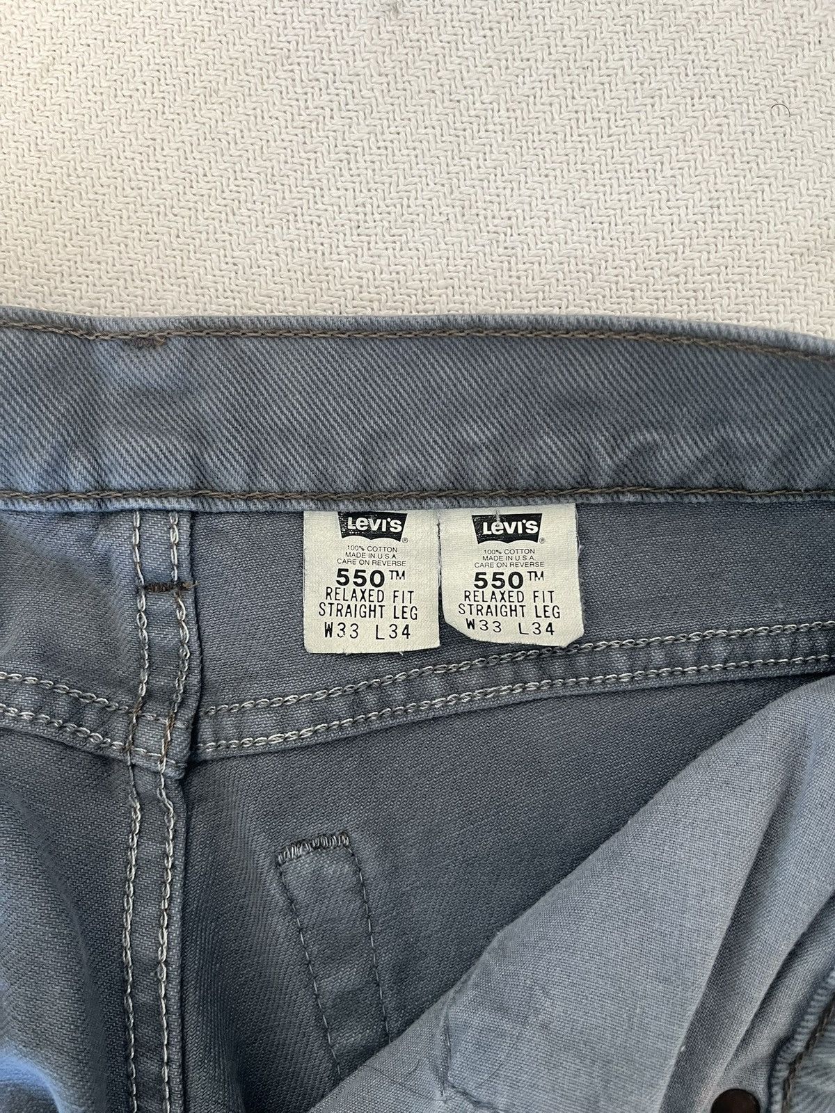 Levi's Vintage Clothing Vintage levi 550 Size US 33 - 9 Thumbnail