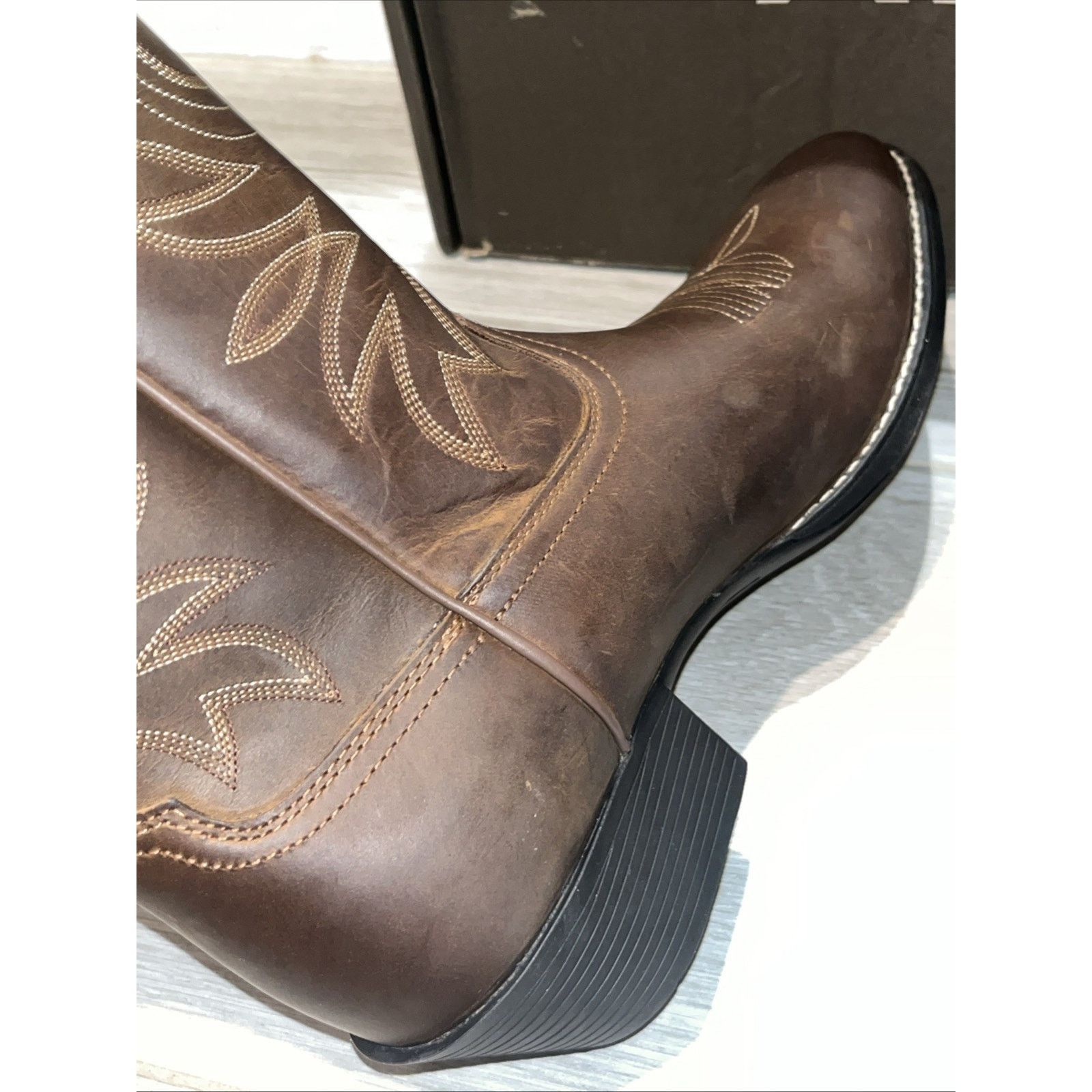 Ariat Ariat® Ladies 11 B Heritage Western R Toe Boot Brown Size US 11 / IT 41 - 14 Thumbnail