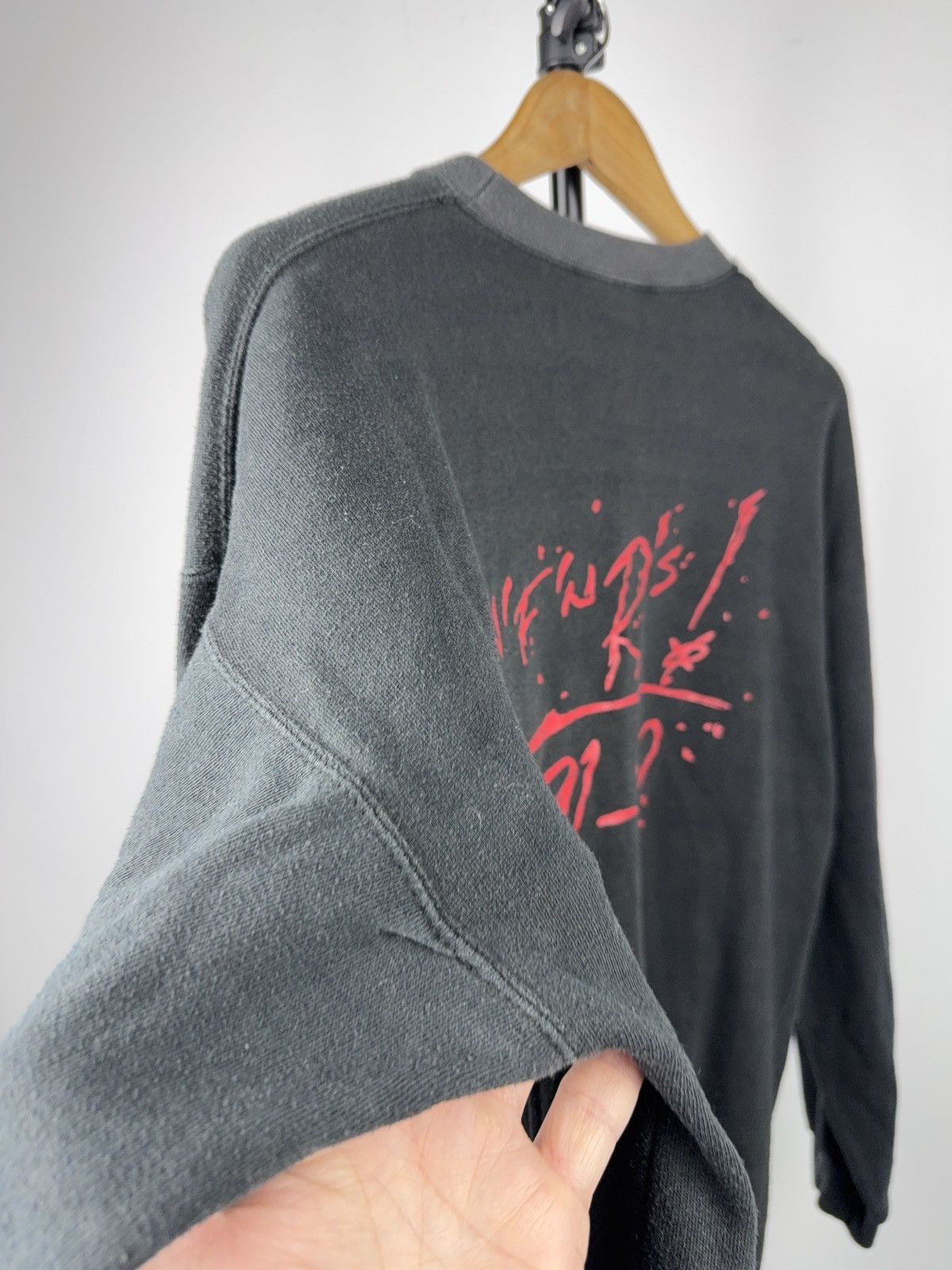 Guns N' Roses Vintage Guns N’ Roses Brockum 1991 Tour Sweatshirt USA Skull Size US L / EU 52-54 / 3 - 14 Thumbnail
