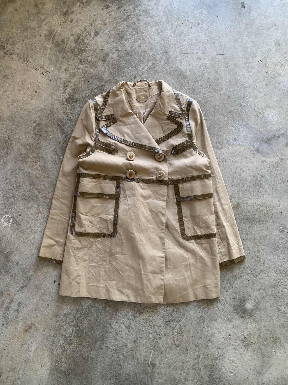 Anya Hindmarch Anya Hindmarch archive double breasted blazer Size S / US 4 / IT 40 - 1 Thumbnail