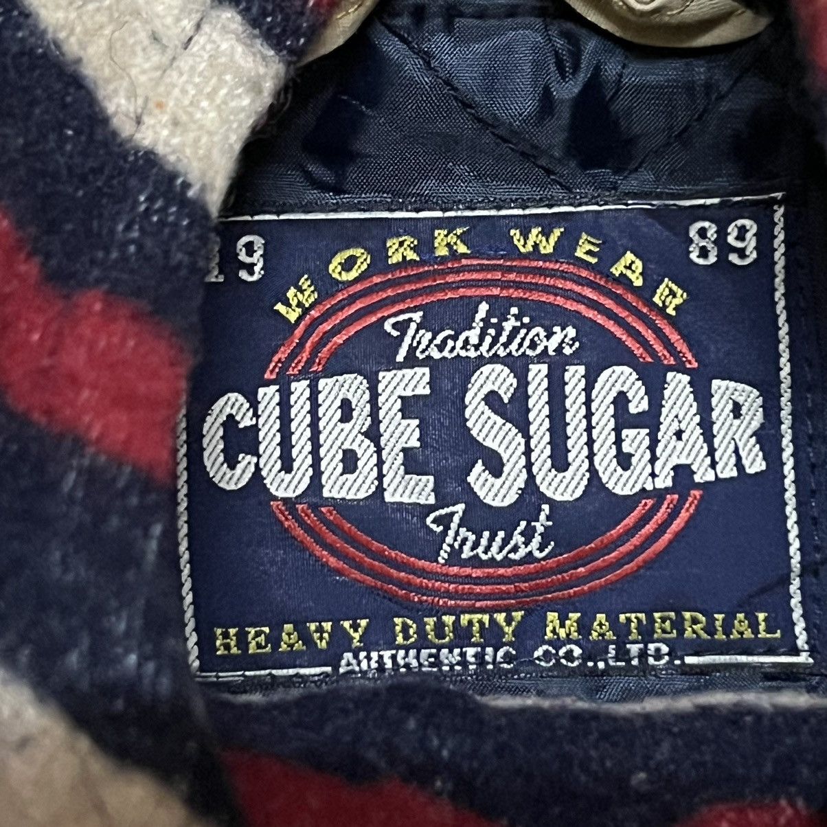 Japanese Brand × Vintage Japanese Brand Cube Sugar Wool Jacket Size US S / EU 44-46 / 1 - 6 Thumbnail