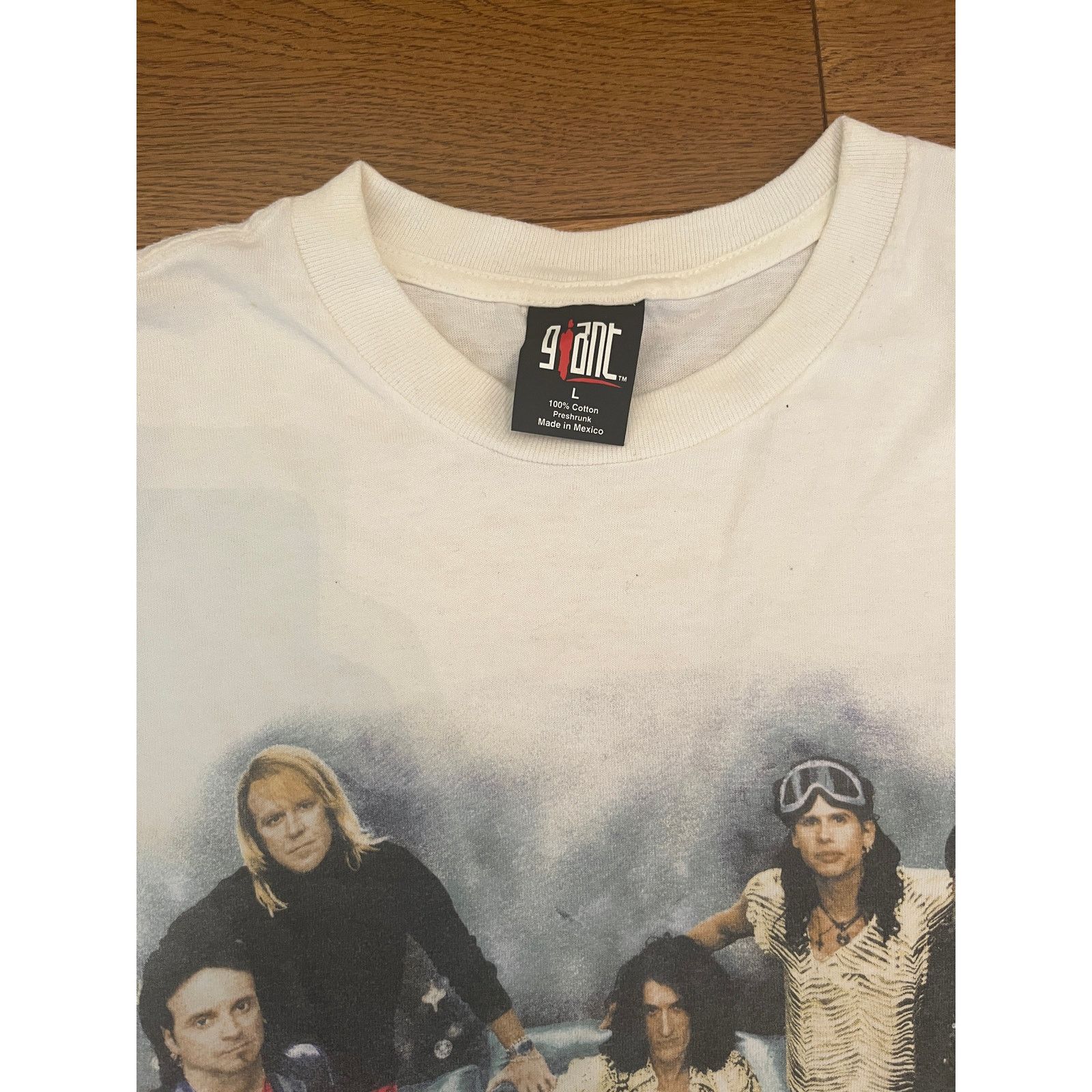 Vintage Vintage 1997 Aerosmith Nine Lives Band Shirt L Giant Size US L / EU 52-54 / 3 - 3 Thumbnail