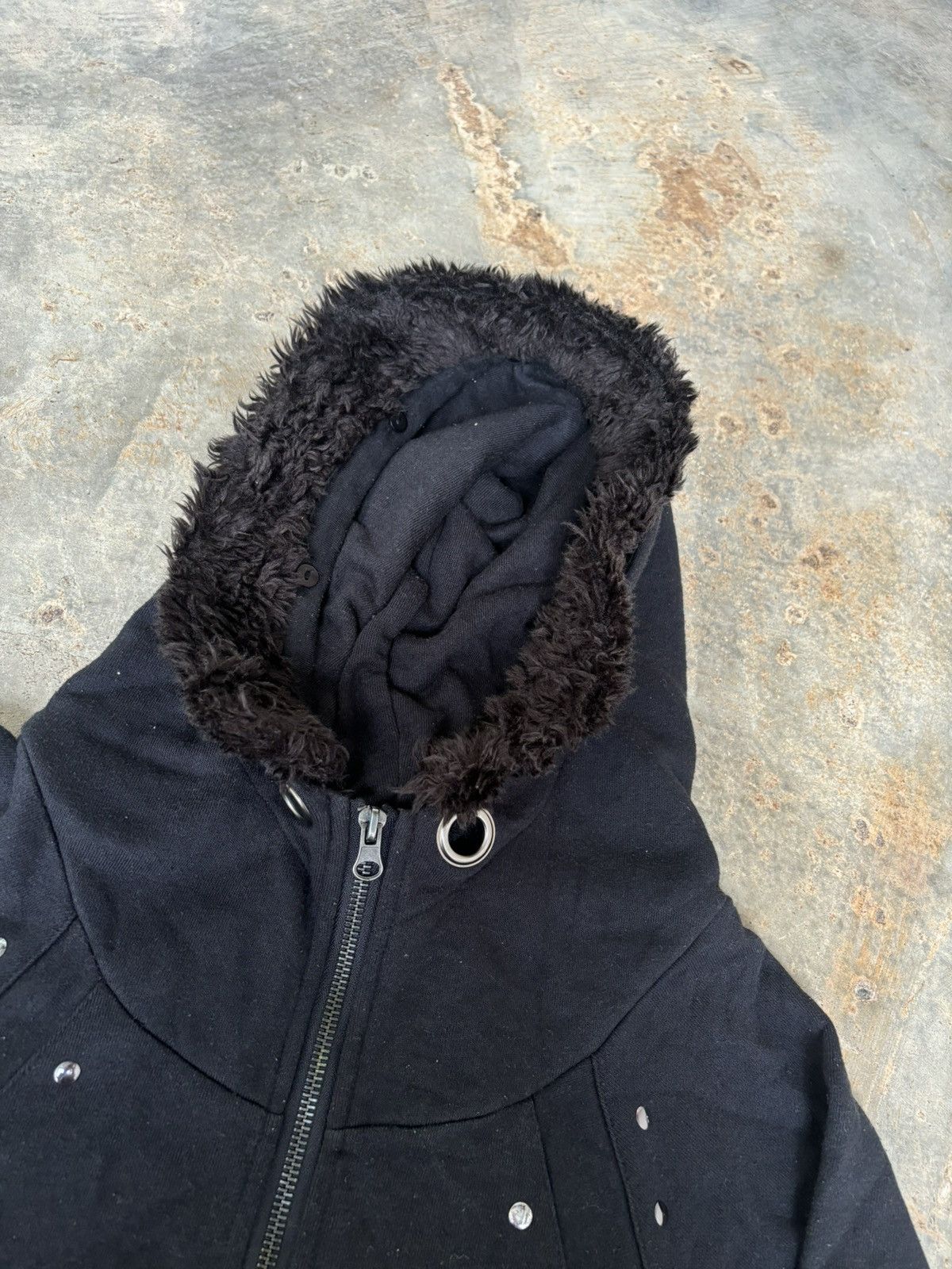 Hysteric Glamour Y2k Fur Hoodie Dig Dep Ifsixwasnine Lgb punk Style Size US M / EU 48-50 / 2 - 4 Thumbnail