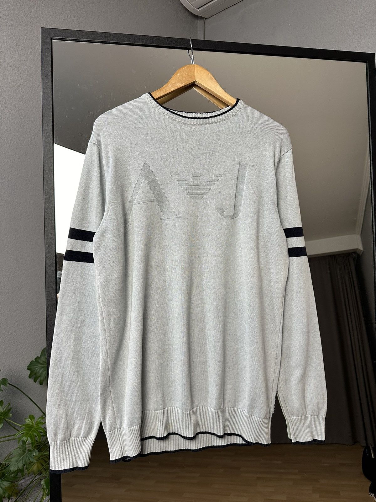 トップス EMPORIO ARMANI Y2K Logo Long Sleeve Tee EMPORIO ARMANI Y2K Logo Long Sleeve Tee Armani long sleeve