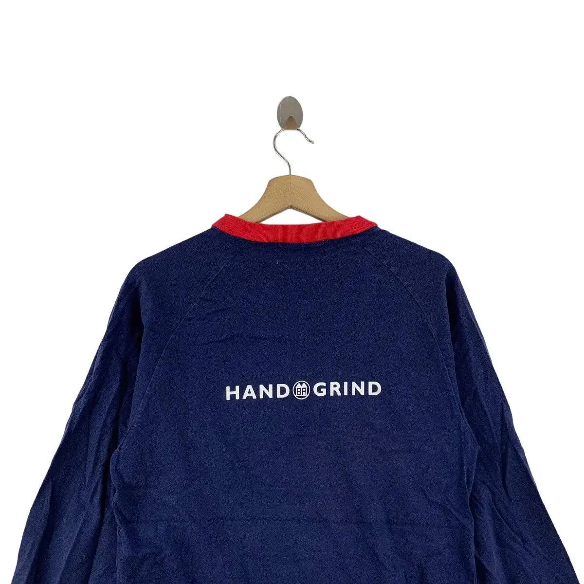Vintage Vintage INHABITANT HAND GRIND Skate Tee Shirt Long Sleeve Size US S / EU 44-46 / 1 - 4 Thumbnail