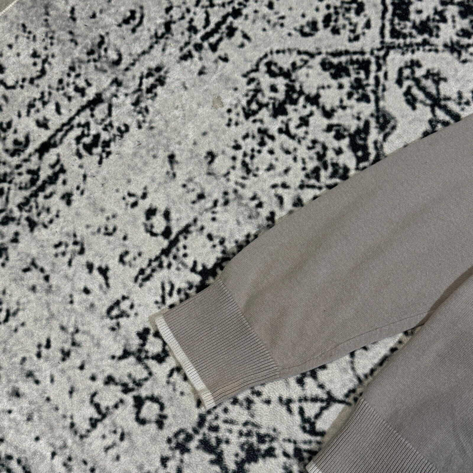 Nike × Vintage Vintage Nike Unisex Gray Cotton Sweater Cardigan Size L Size US L / EU 52-54 / 3 - 6 Thumbnail