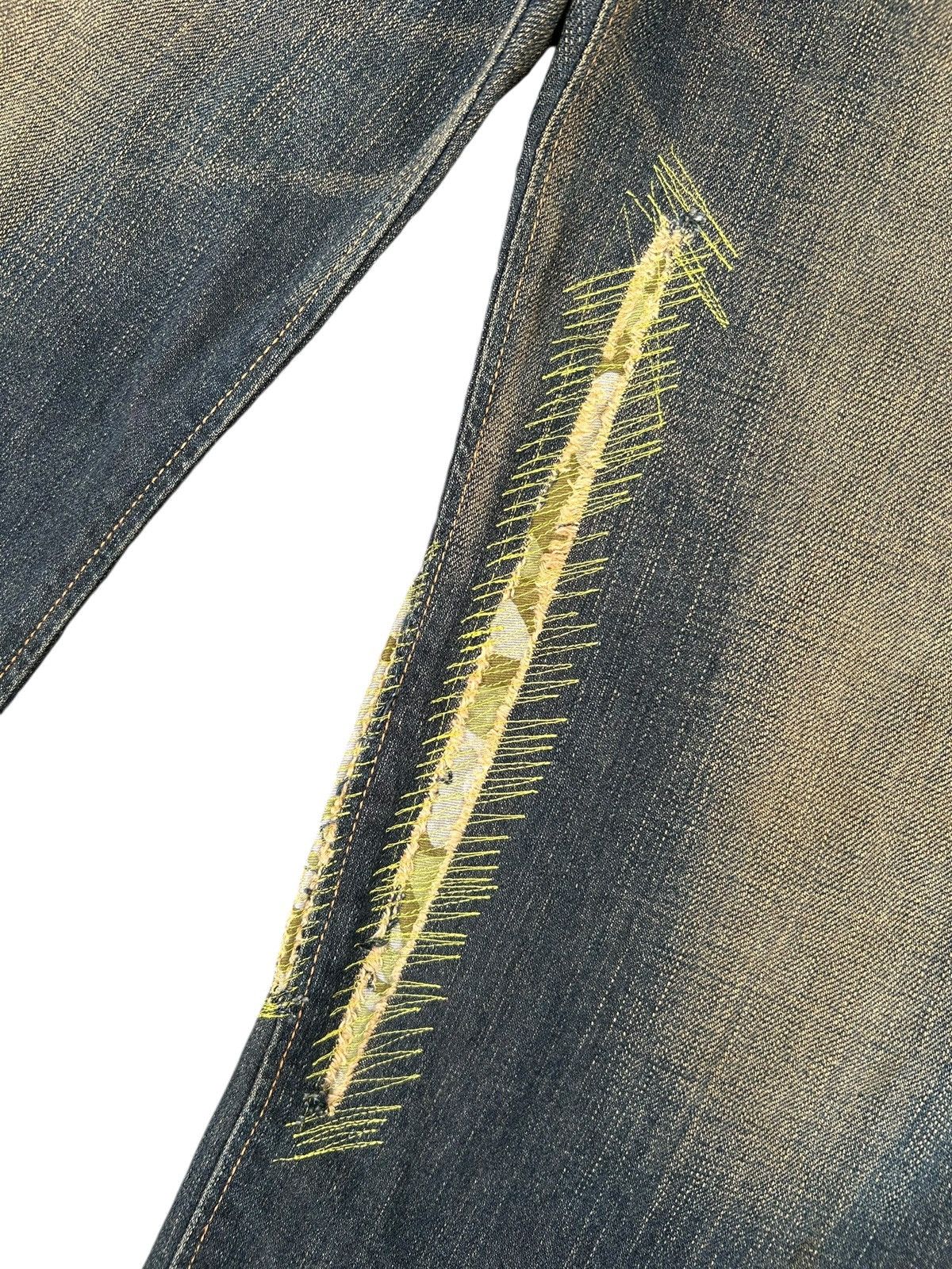 Kapital Vintage Edwin 505Z Selvedge Rusty Distressed Denim Jeans Size US 31 - 5 Thumbnail