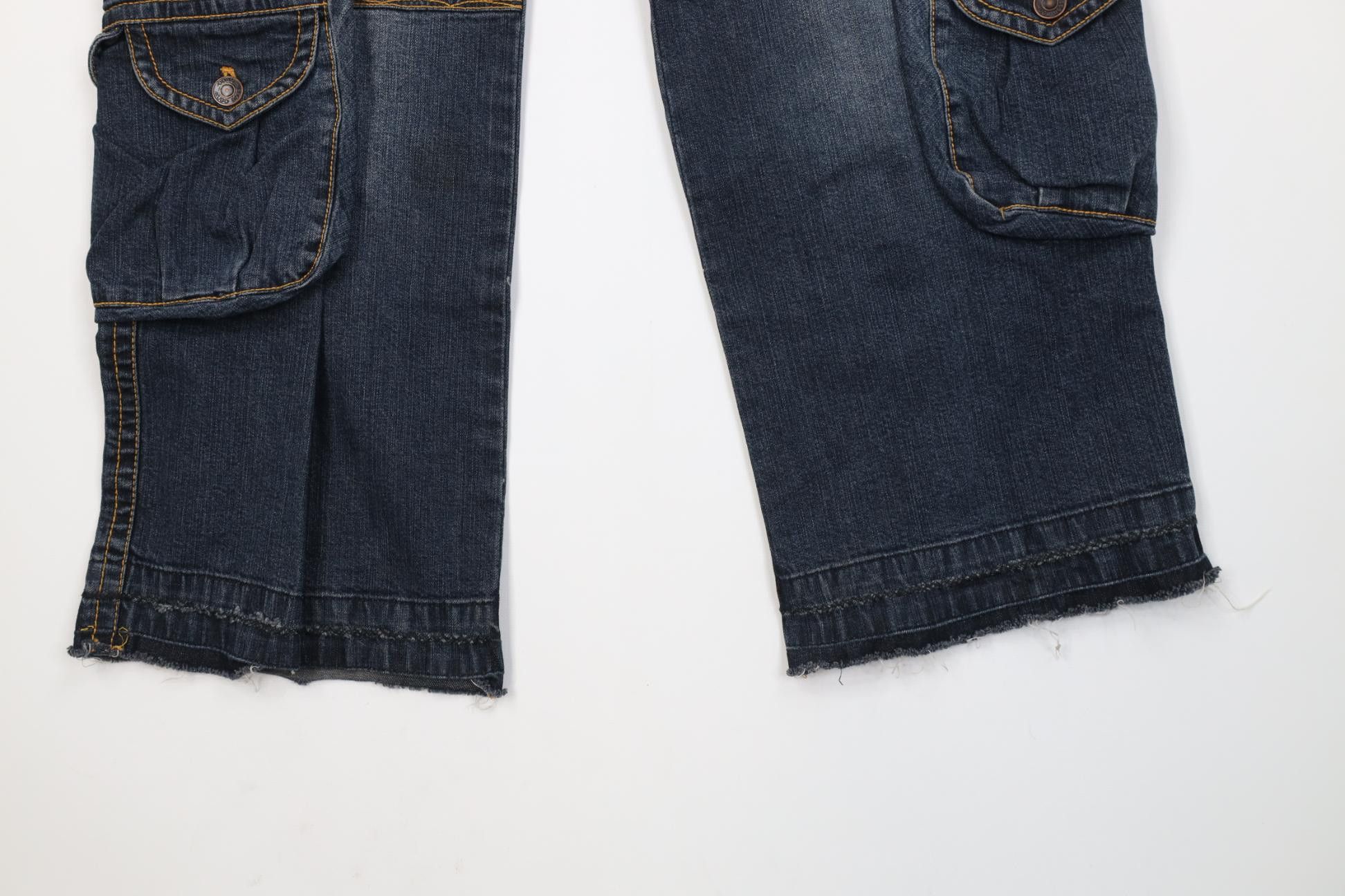 Hugo Boss Vintage Y2K Hugo Boss Baggy Wide Leg Cargo Denim Jeans Size US 32 / EU 48 - 4 Thumbnail