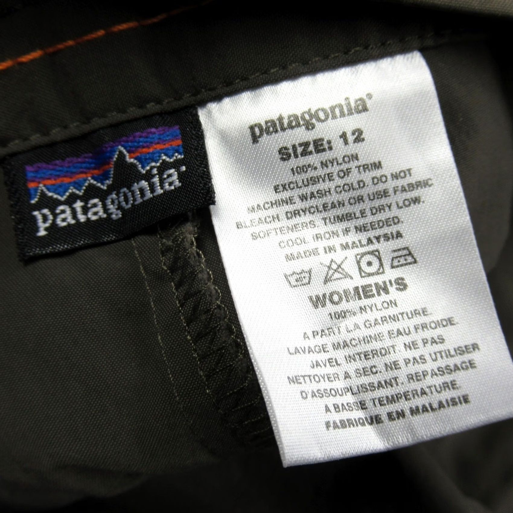 Patagonia VINTAGE Patagonia Skirt Womens 12 Nylon Green Short Liner Casual Continental Hideaway Size 34" / US 12 / IT 48 - 4 Thumbnail