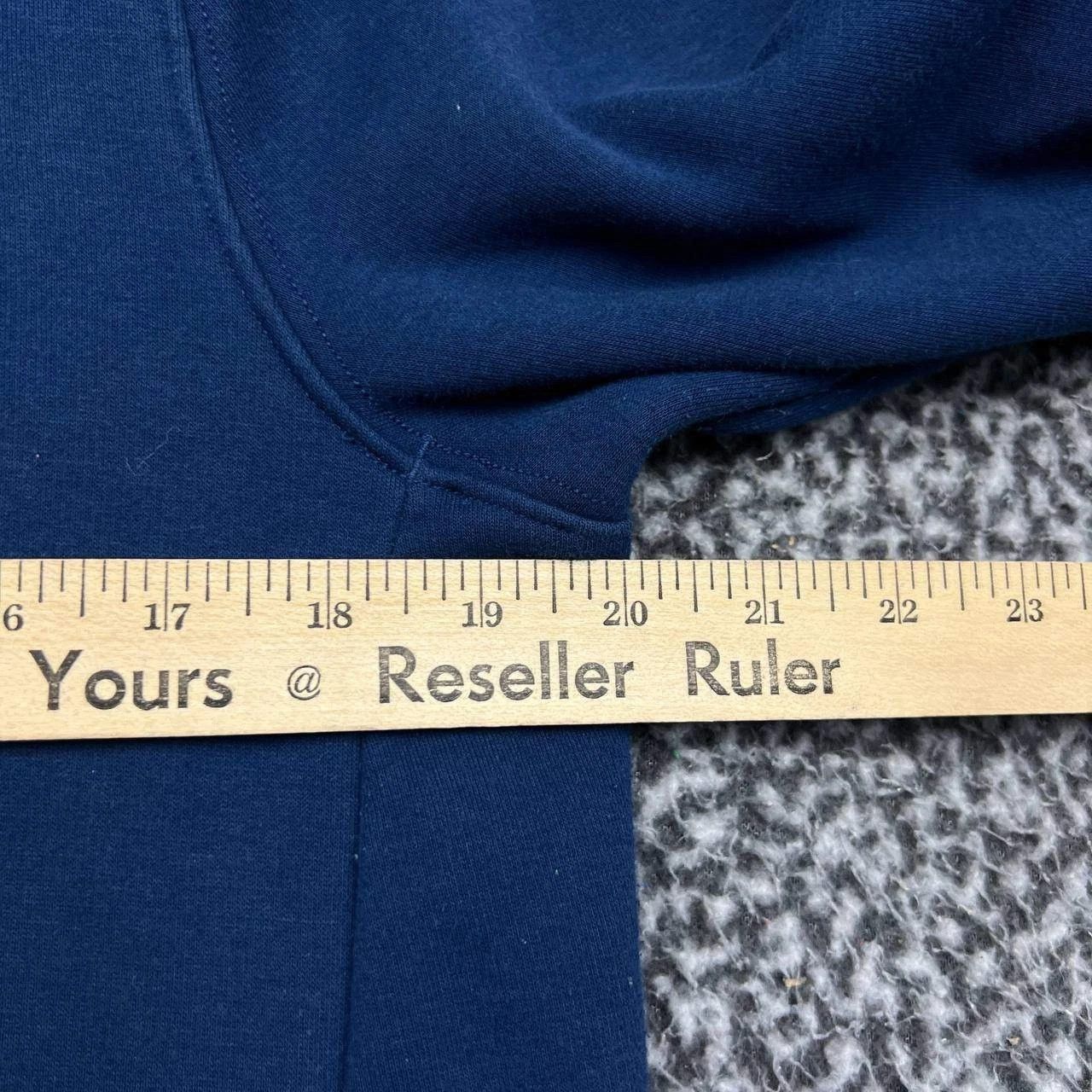Athleta Athleta Hoodie Women Blue Fleece Pullover Quarter Zip M Size M / US 6-8 / IT 42-44 - 5 Thumbnail