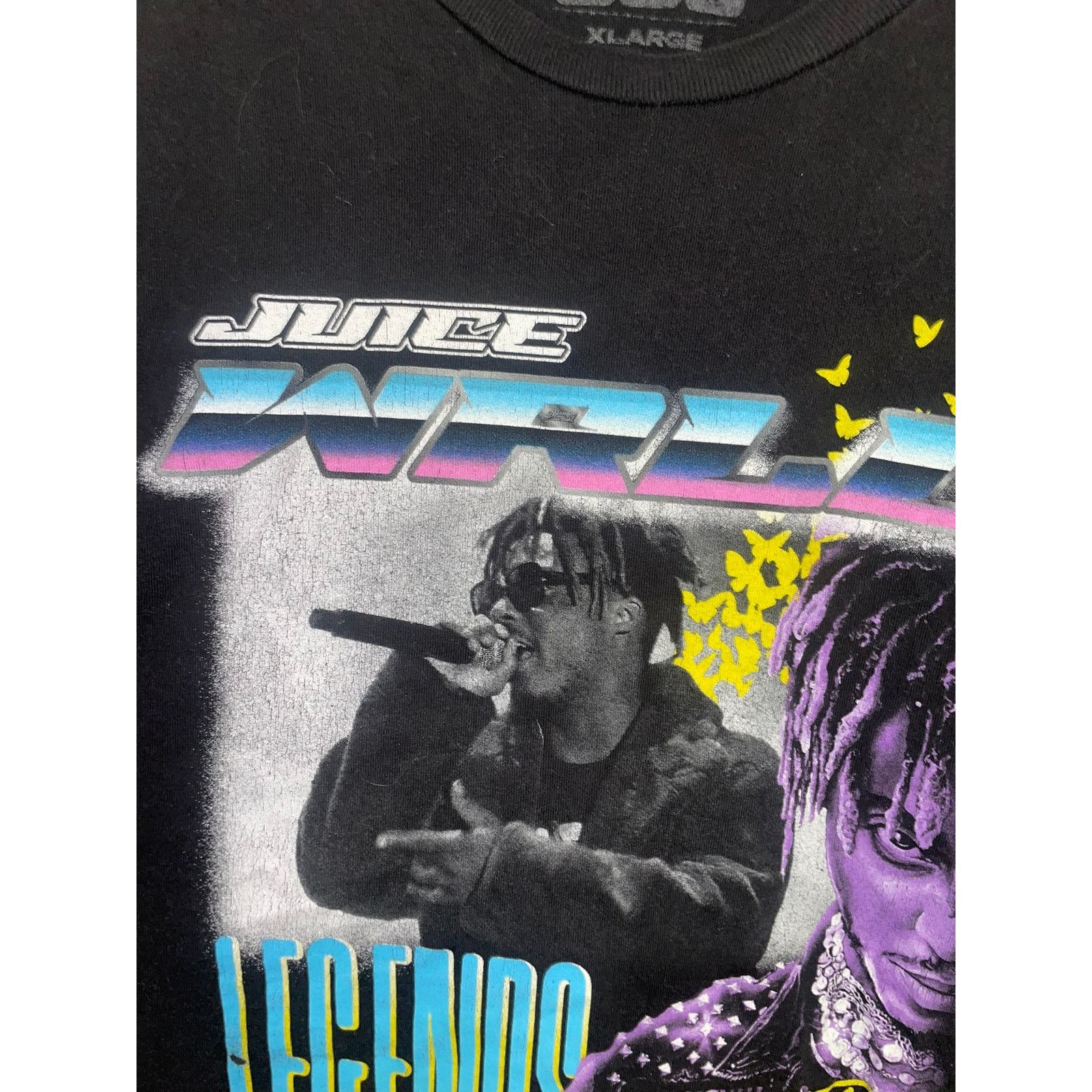 999 Club Juice Wrld Shirt Legends Never Die Music Rap Rapper Tee XL Size US XL / EU 56 / 4 - 5 Thumbnail