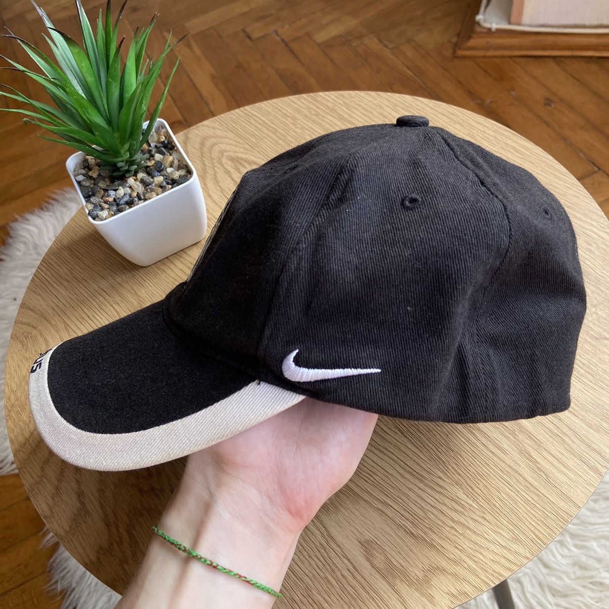 Nike × Vintage 📌 Vintage Nike FC Juventus Embroidered Logo cap Size ONE SIZE - 3 Thumbnail