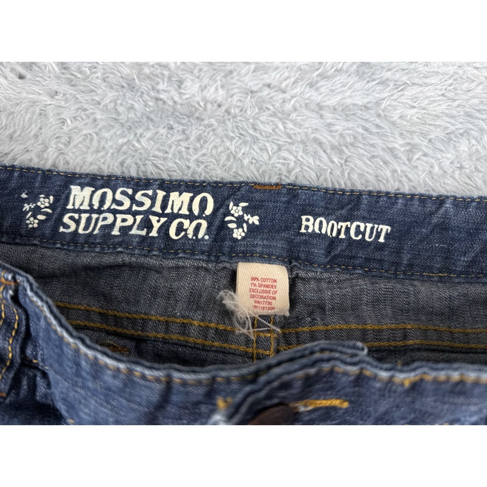 Mossimo Mossimo Bootcut Jeans Women Low Rise Blue Denim Regular Size 34x29 Size 24" / US 00 / IT 34 - 6 Thumbnail