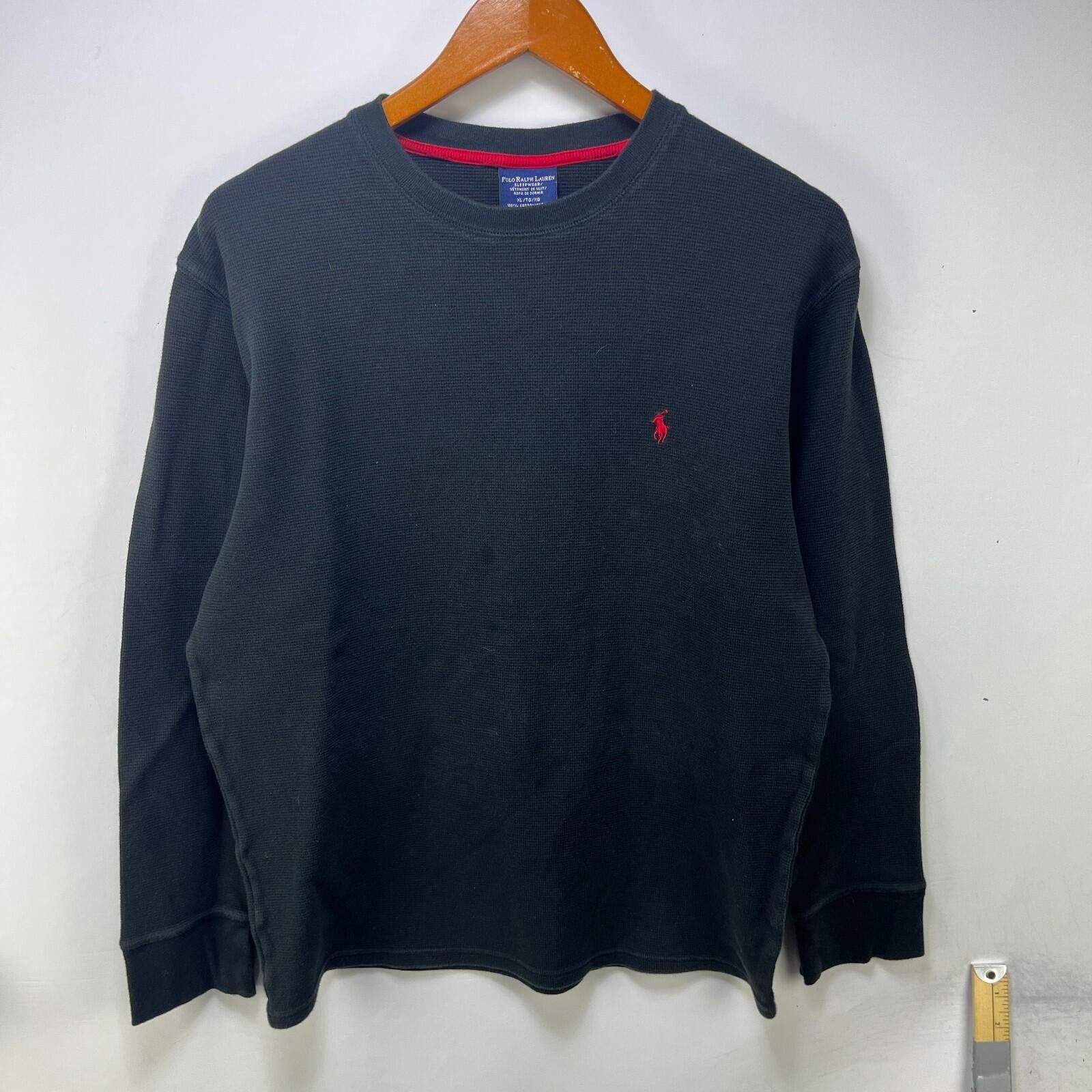 Polo Ralph Lauren Polo Ralph Lauren Waffle Knit Thermal Long Sleeve Shirt XL Size US XL / EU 56 / 4 - 1 Thumbnail