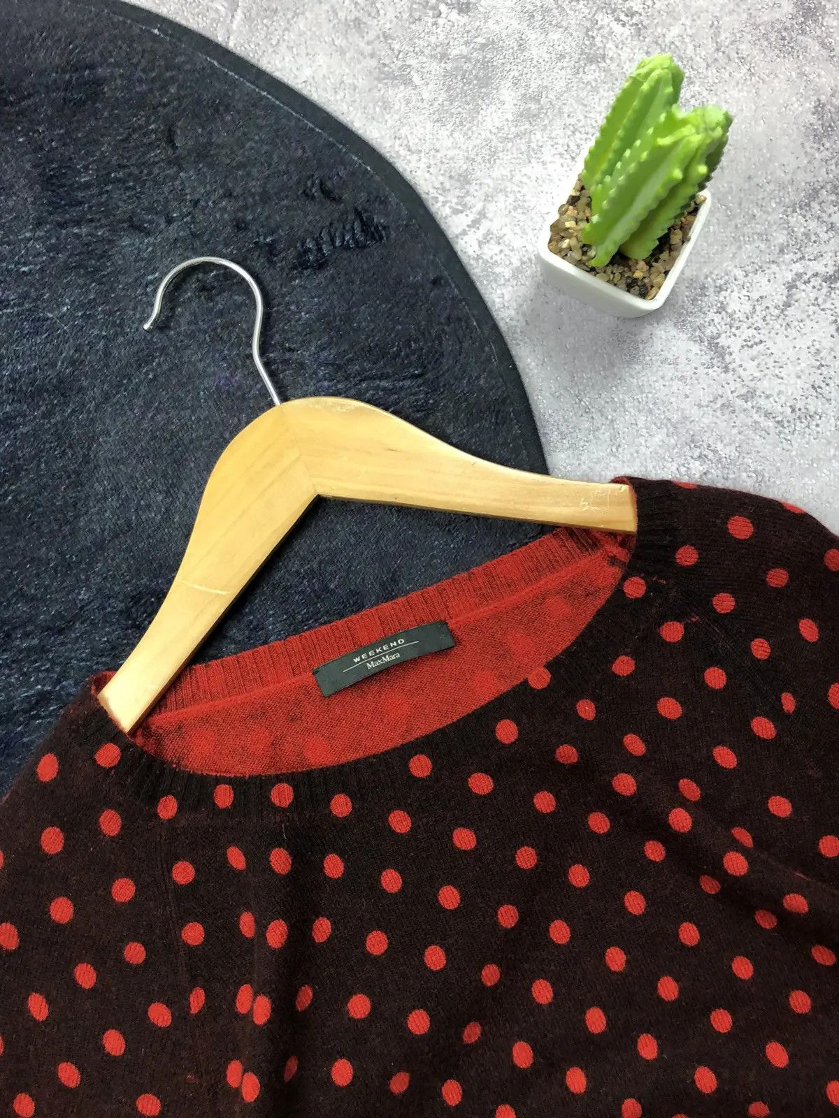 Max Mara MAX MARA Vintage Polka Dot Italy Luxury Designer Streetwear Size M / US 6-8 / IT 42-44 - 4 Thumbnail