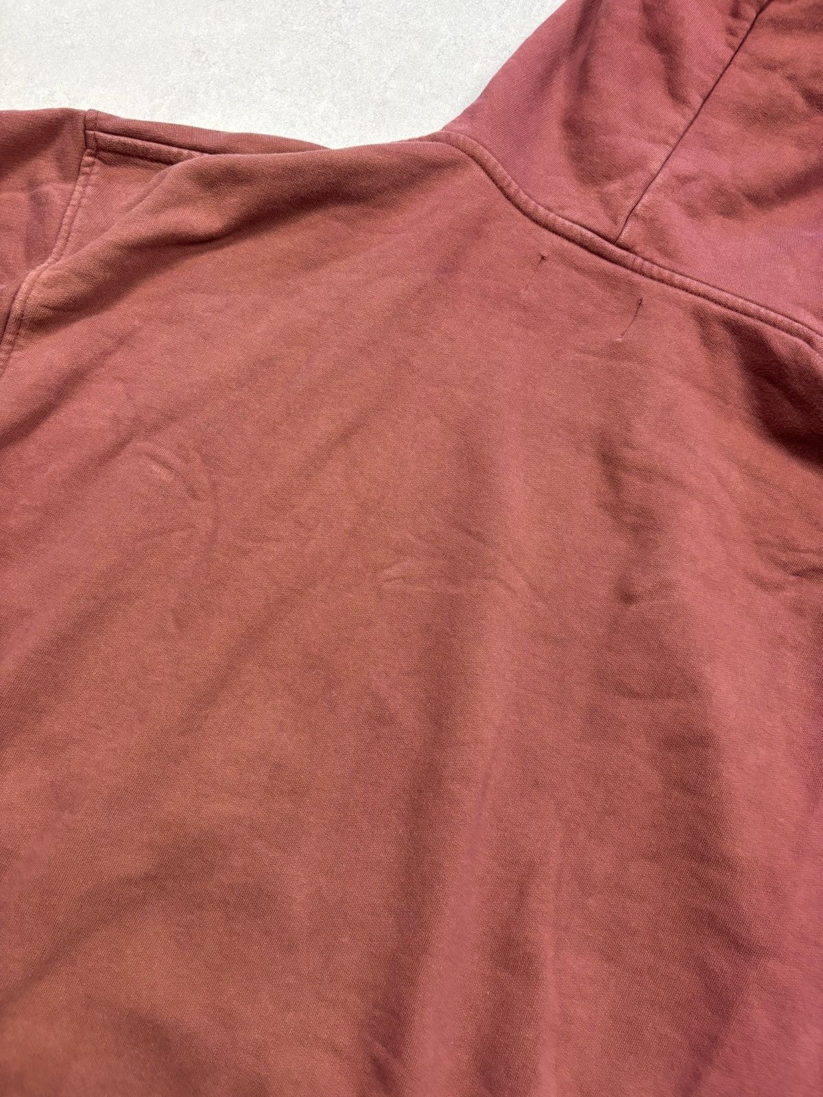 Represent Clo. Represent Blanks Sun-Faded Burgundy Hoodie Streetwear Size L Size US L / EU 52-54 / 3 - 18 Thumbnail