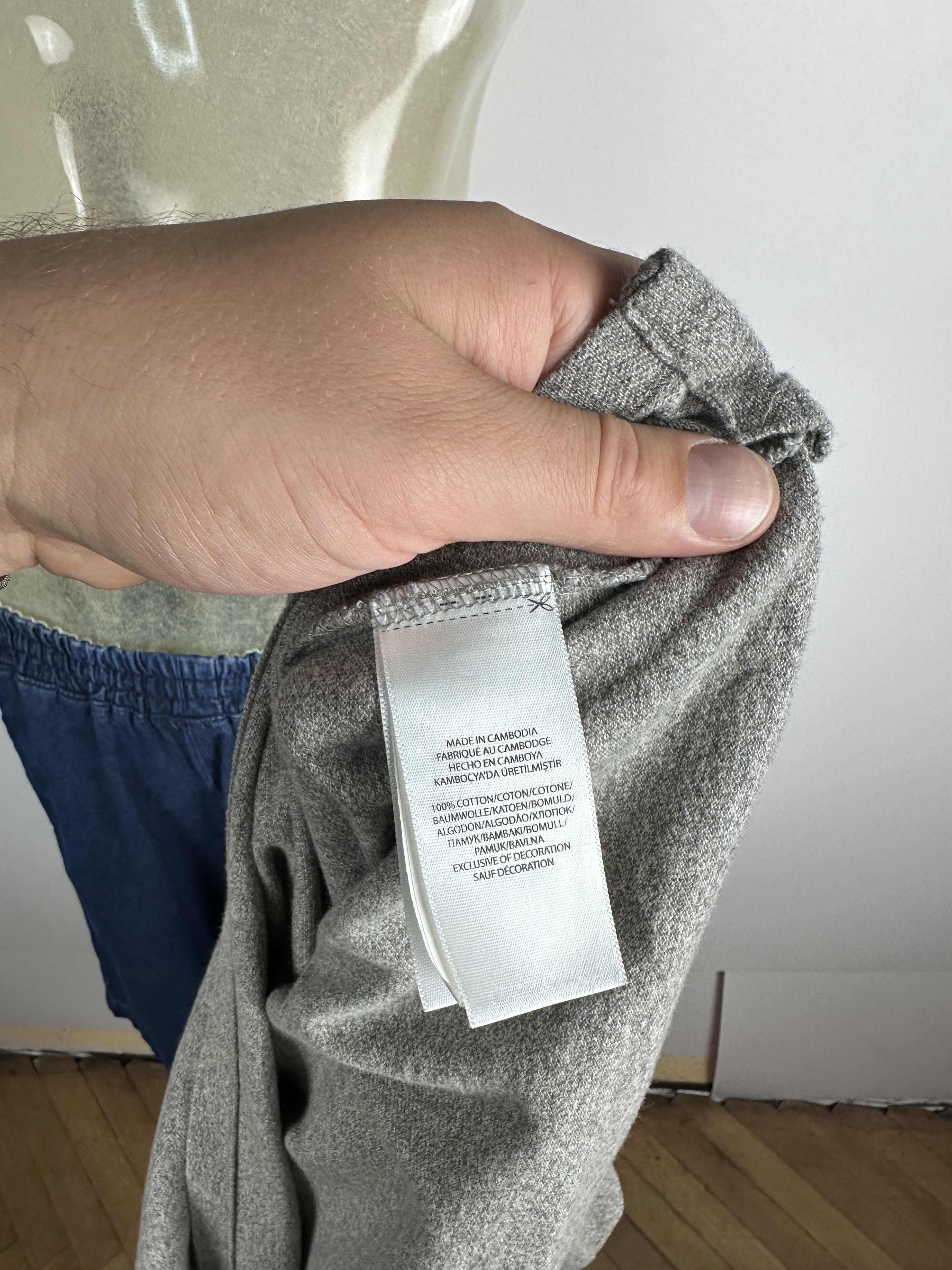 Polo Ralph Lauren Polo Ralph Lauren Polo Shirt Custom Slim Fit Gray Size L Size US L / EU 52-54 / 3 - 10 Thumbnail