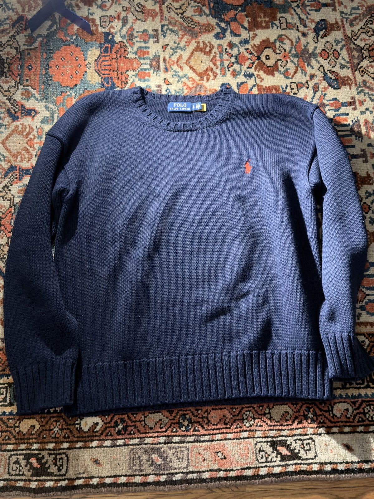 Polo Ralph Lauren Polo Ralph Lauren Heavy Knit Sweater Size US L / EU 52-54 / 3 - 1 Thumbnail