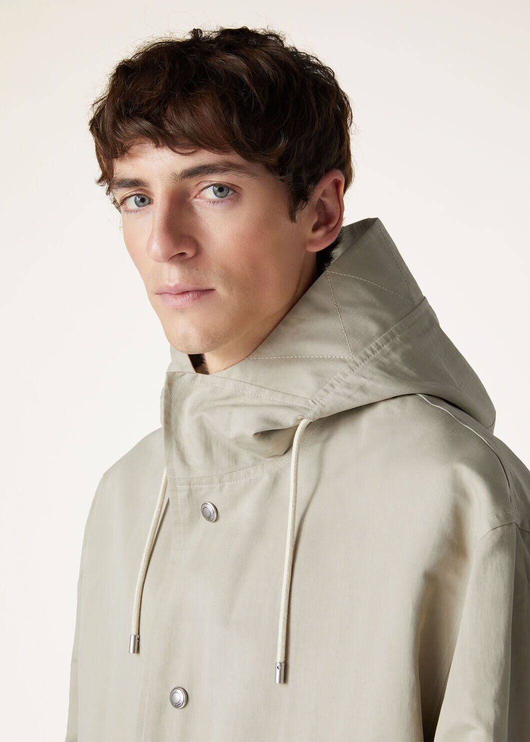 Loro Piana o1w1db10225 FAO0782 Ako Coat in Beige Size US M / EU 48-50 / 2 - 3 Thumbnail