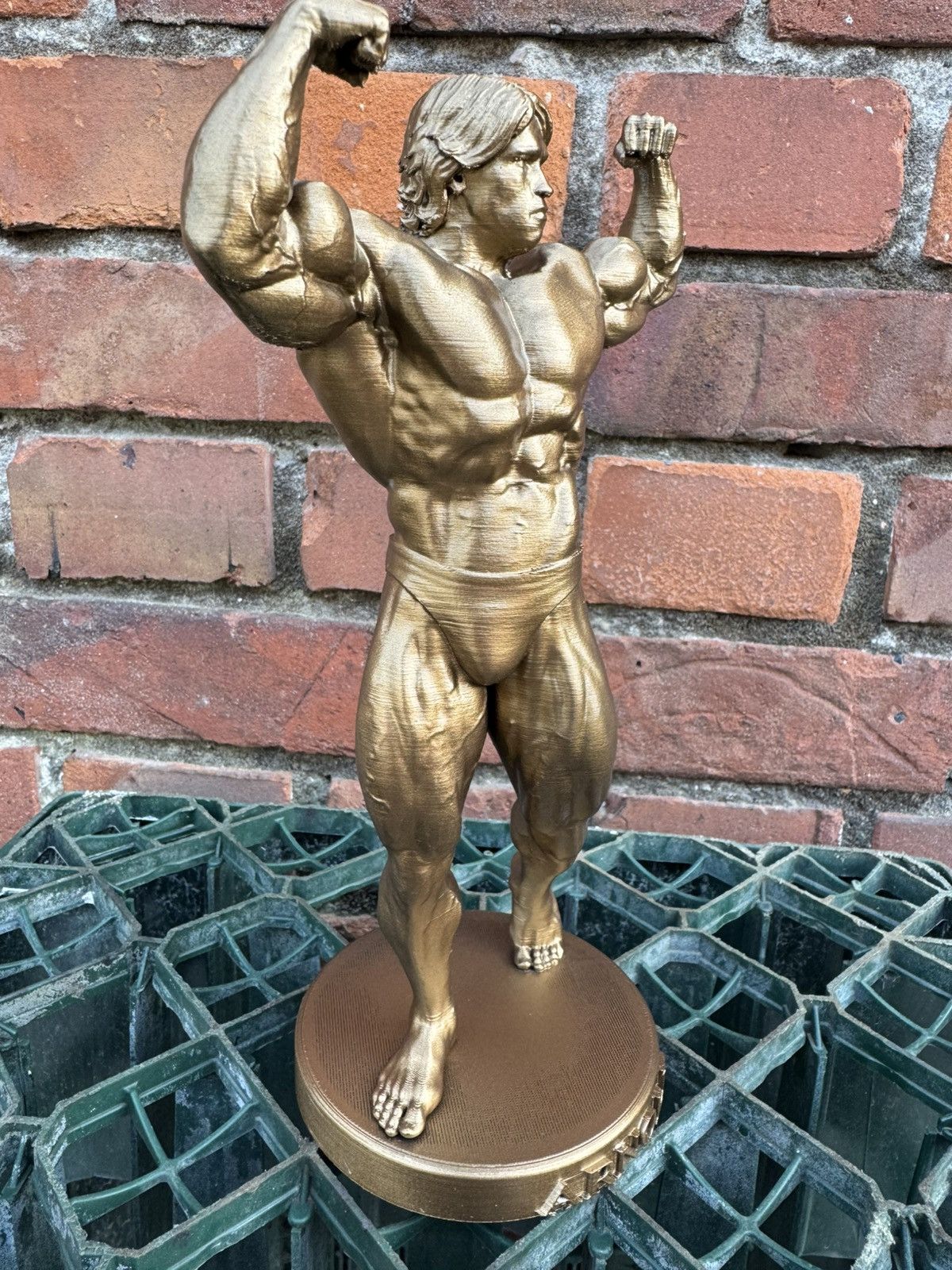 Other Gym statue Arnold Schwarzenegger 37cm Size ONE SIZE - 9 Thumbnail