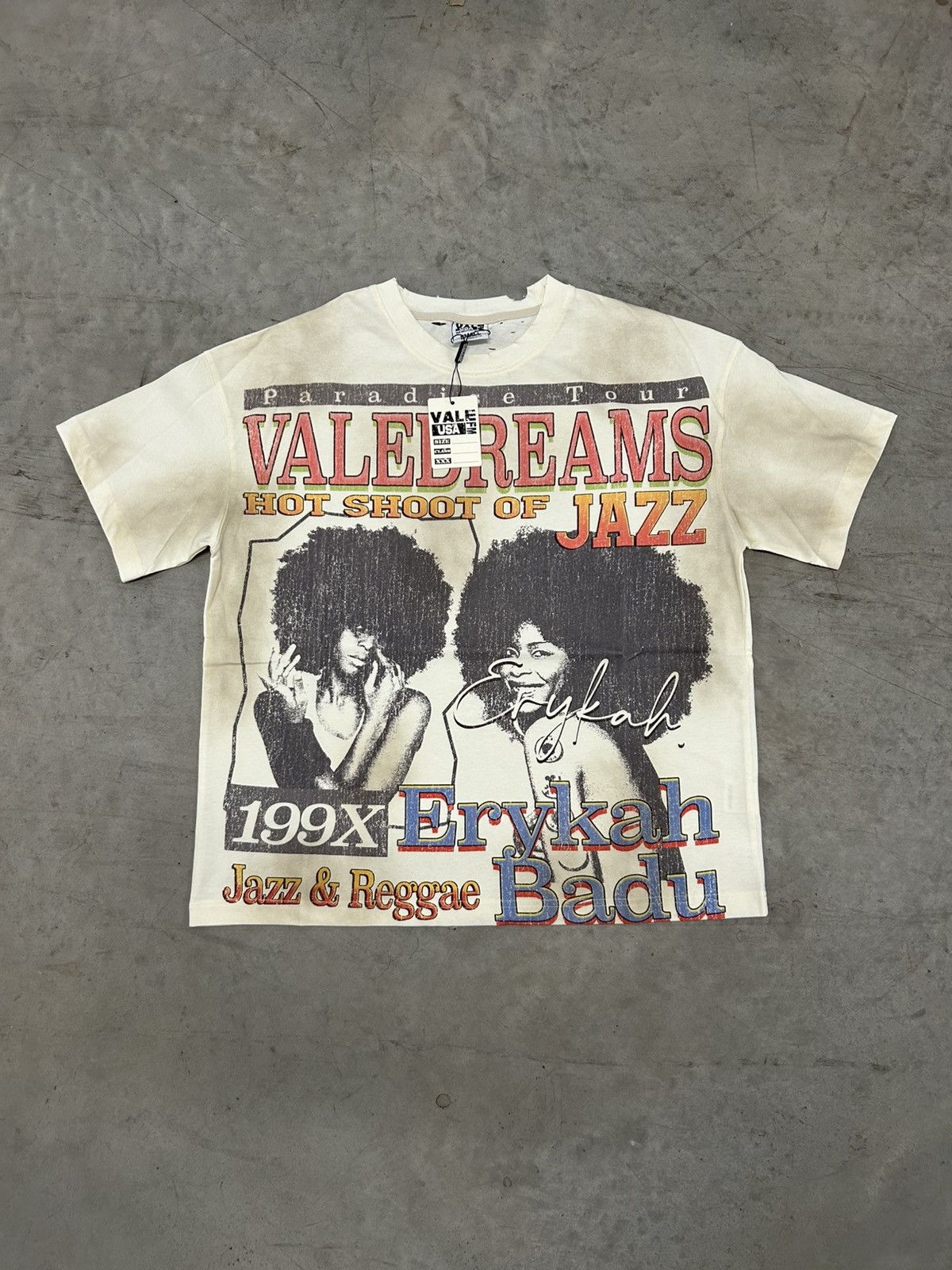 VALE FOREVER T Shirts ヴィンテージ Tシャツ Badu Tee Streetwear × Vale × Vintage Vale Forever Erykah Badu Tee