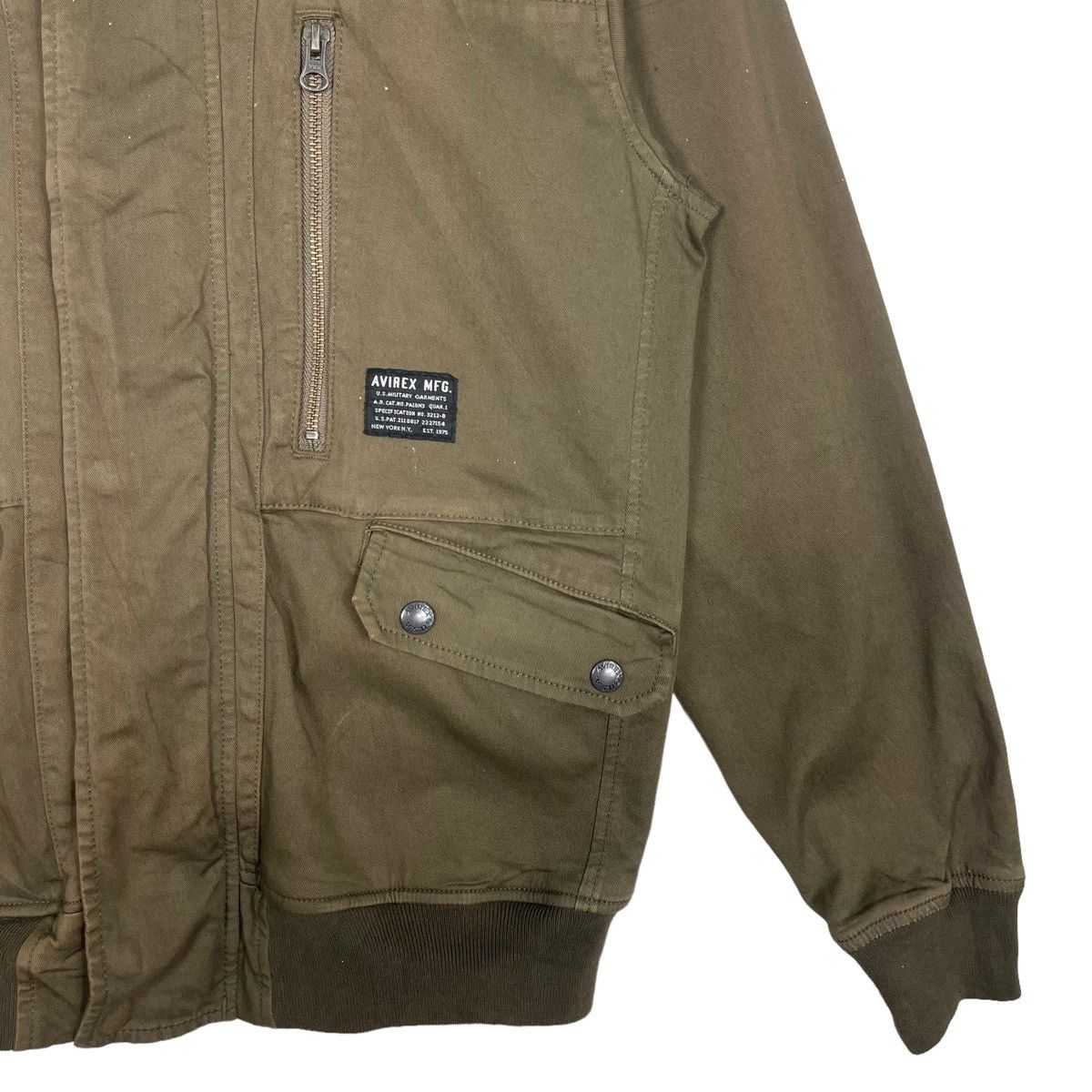 Avirex 💥AVIREX TYPE A2 MODERN BOMBER JACKET Size US M / EU 48-50 / 2 - 5 Thumbnail