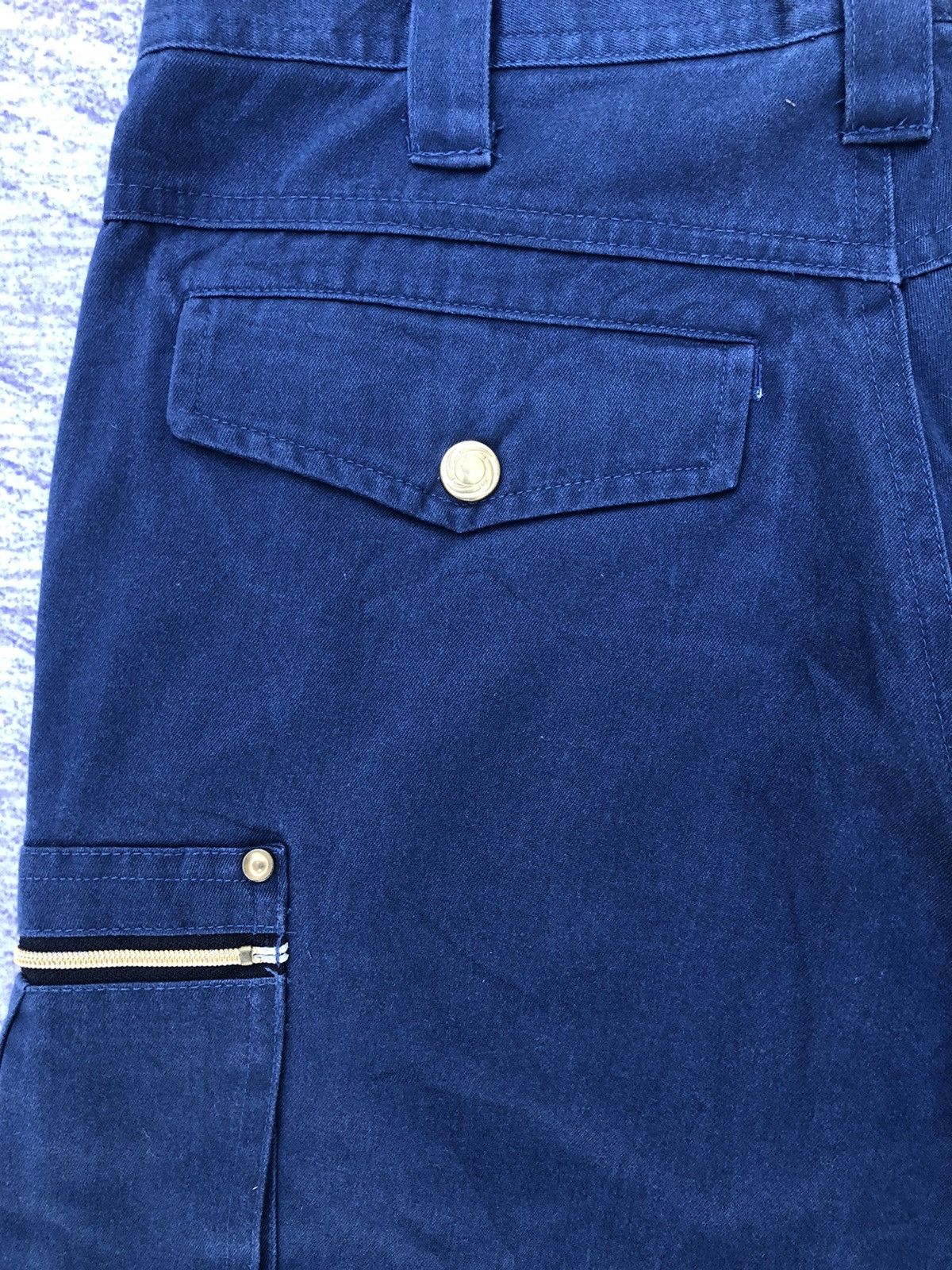 Japanese Brand Unbrand Workers Cargo Pants Multipocket Faded Colour Size US 28 / EU 44 - 13 Thumbnail