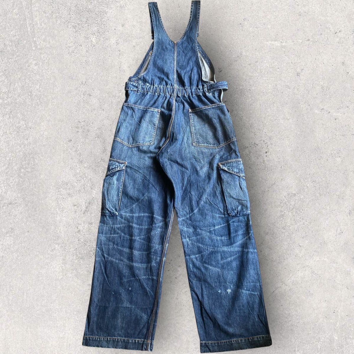 Yohji Yamamoto Vintage Y’s At Work Magic Wash Overall Denim Size US 34 / EU 50 - 9 Thumbnail