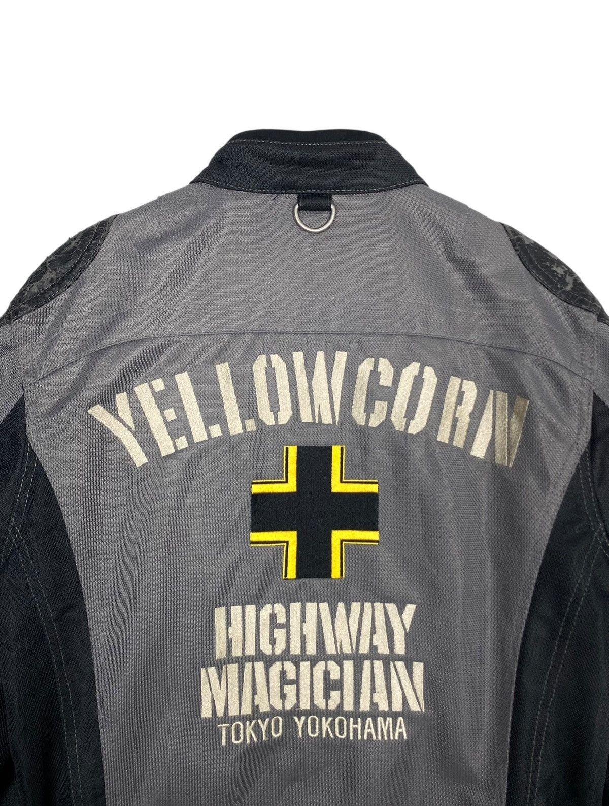 YELLOW CORN Rare‼️ Yellow Corn Bikers Jacket Embroidery Big Logo Size US S / EU 44-46 / 1 - 6 Thumbnail