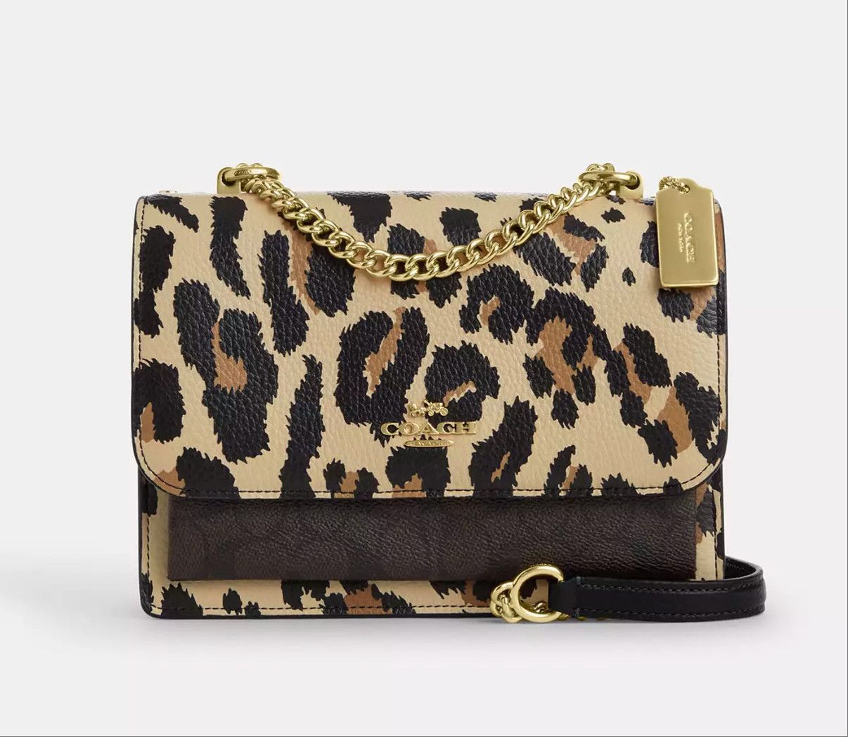 Coach Klare Crossbody Bag With Leopard Print CCK61 Size ONE SIZE - 8 Thumbnail