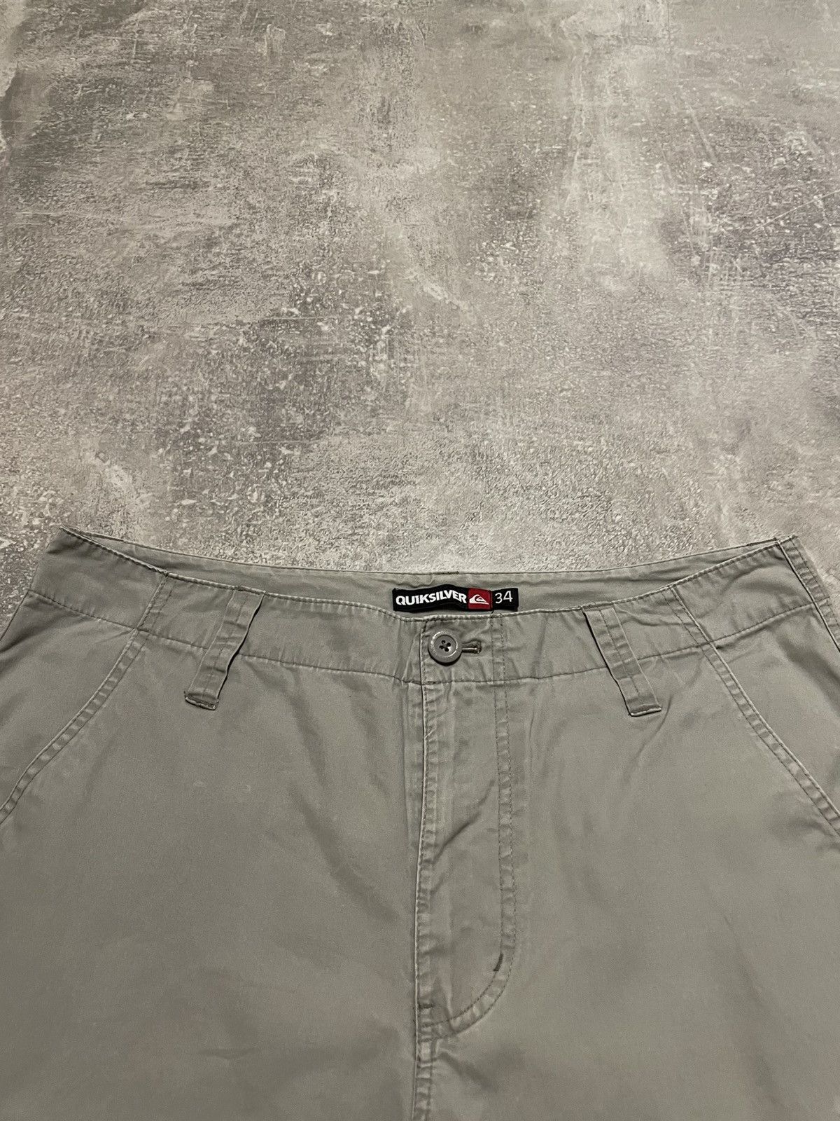 Quiksilver × Vintage Vintage Quicksilver Surf Style Cargo Shorts Size 34 Size US 34 / EU 50 - 2 Thumbnail